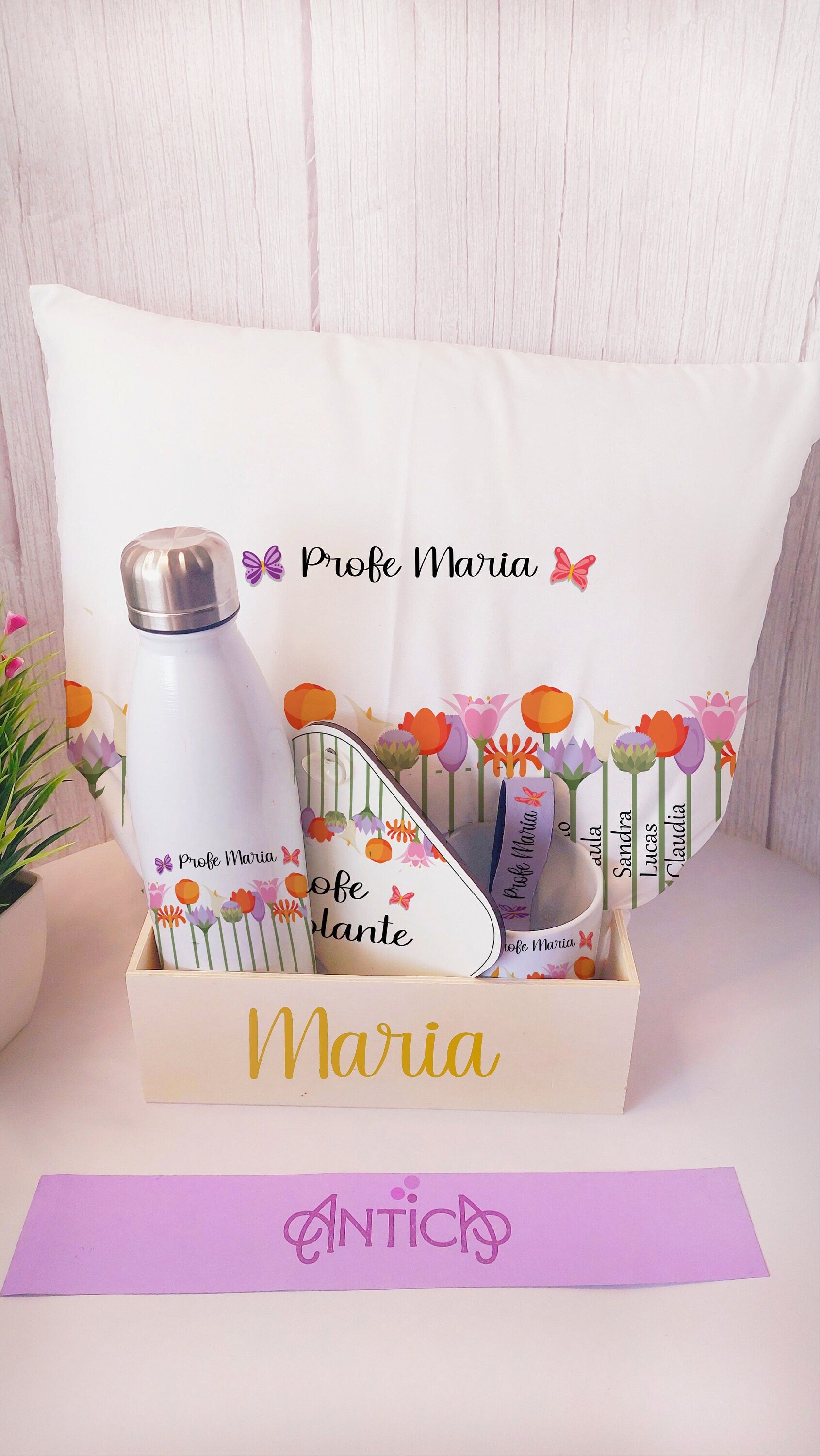 kit completo profesora personalizado
