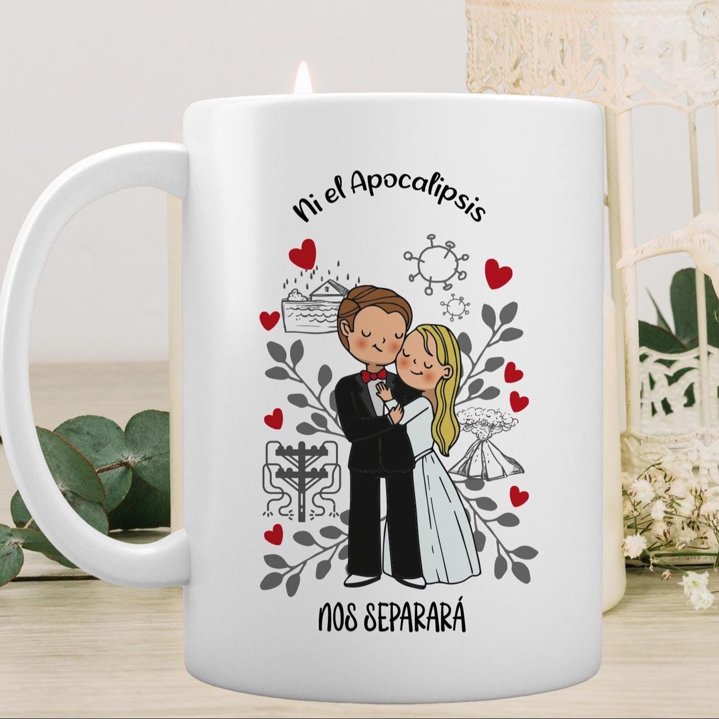 Recuerdo de boda apocalíptica