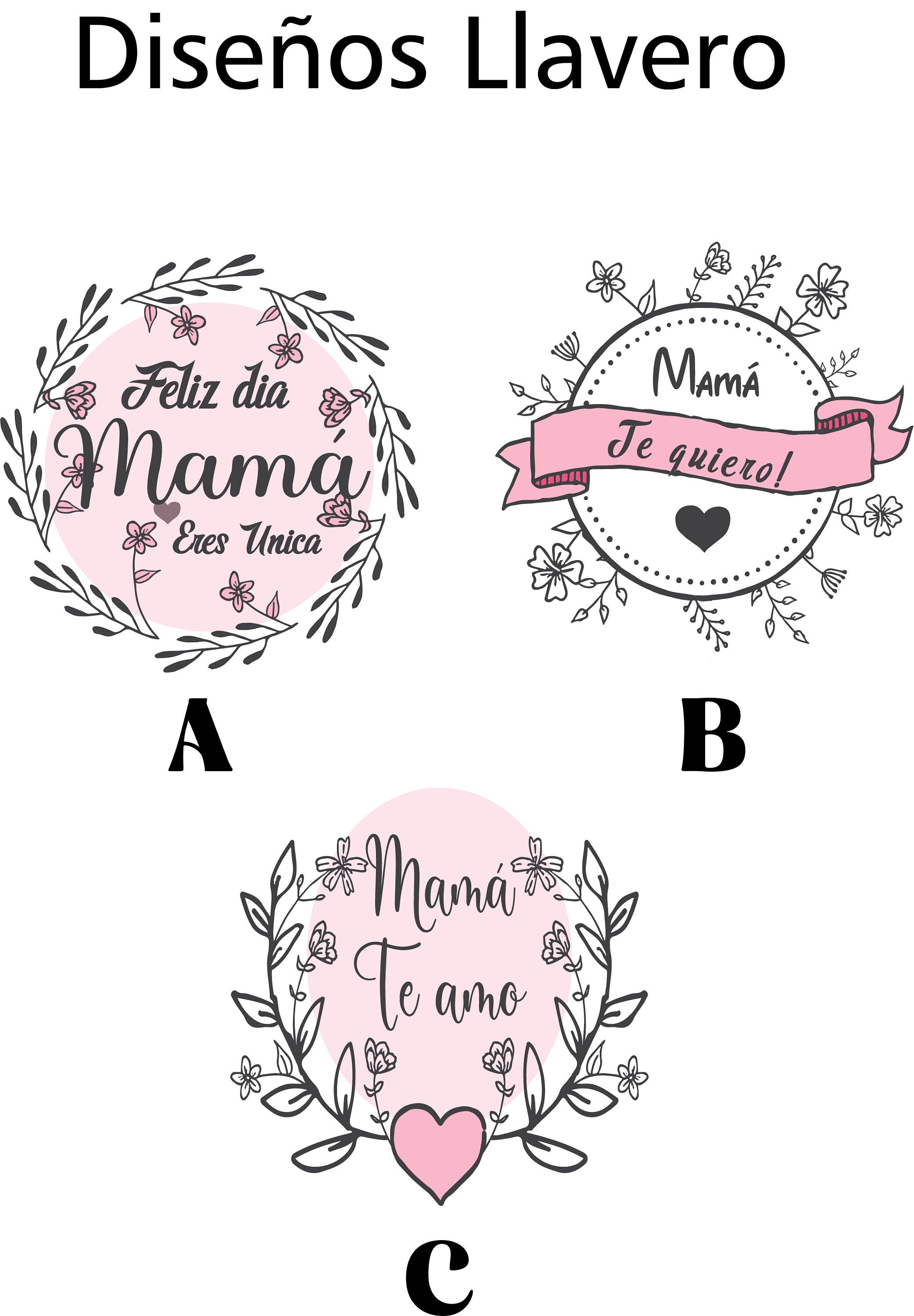 Taza + llavero con foto para mamá