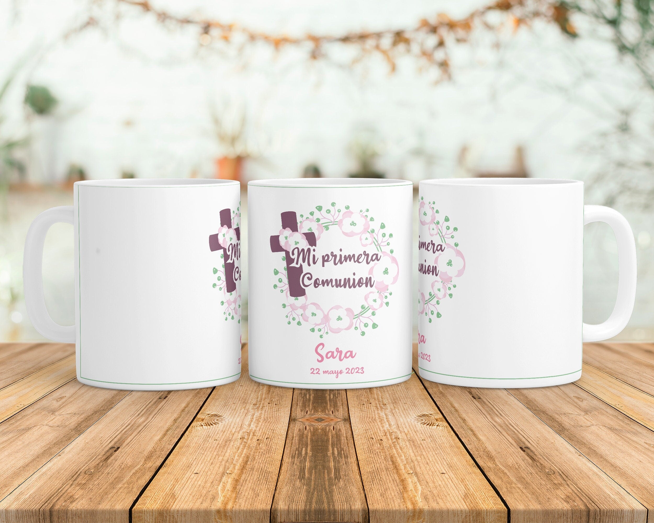 taza comunión niña