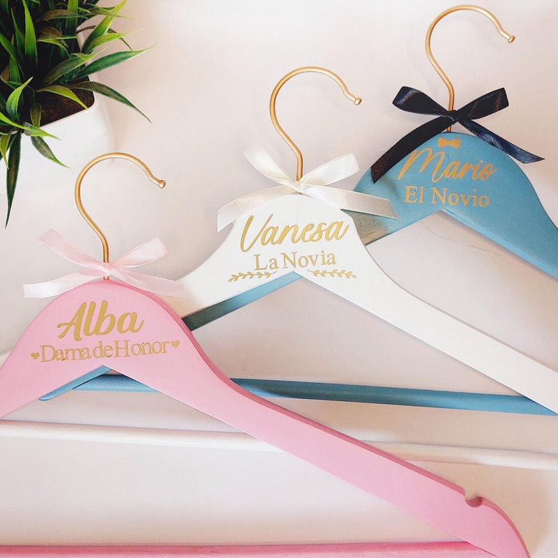 perchas de boda personalizadas