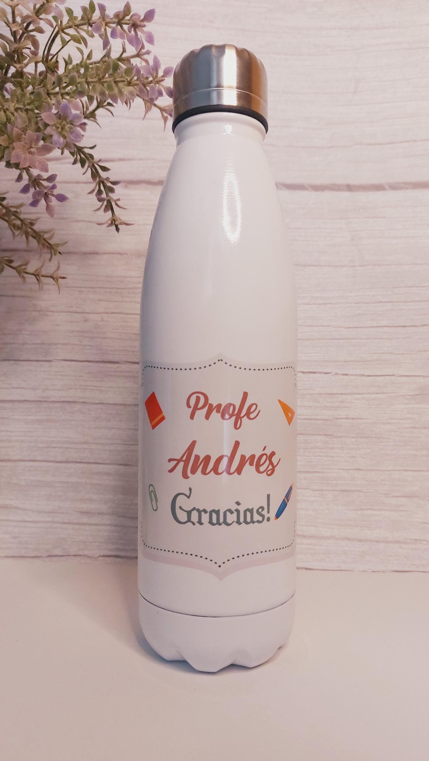 Botella Personalizada para profesor