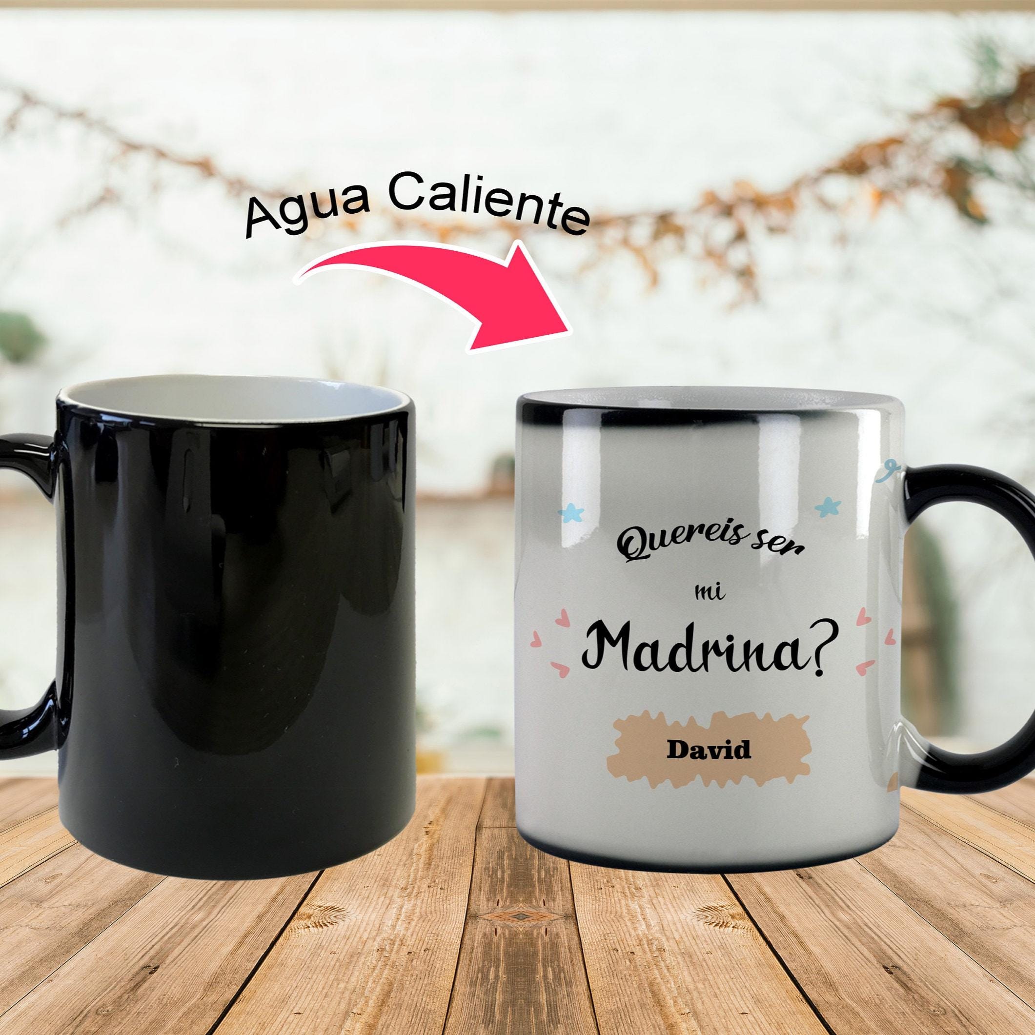Taza Mágica con mensaje Sorpresa