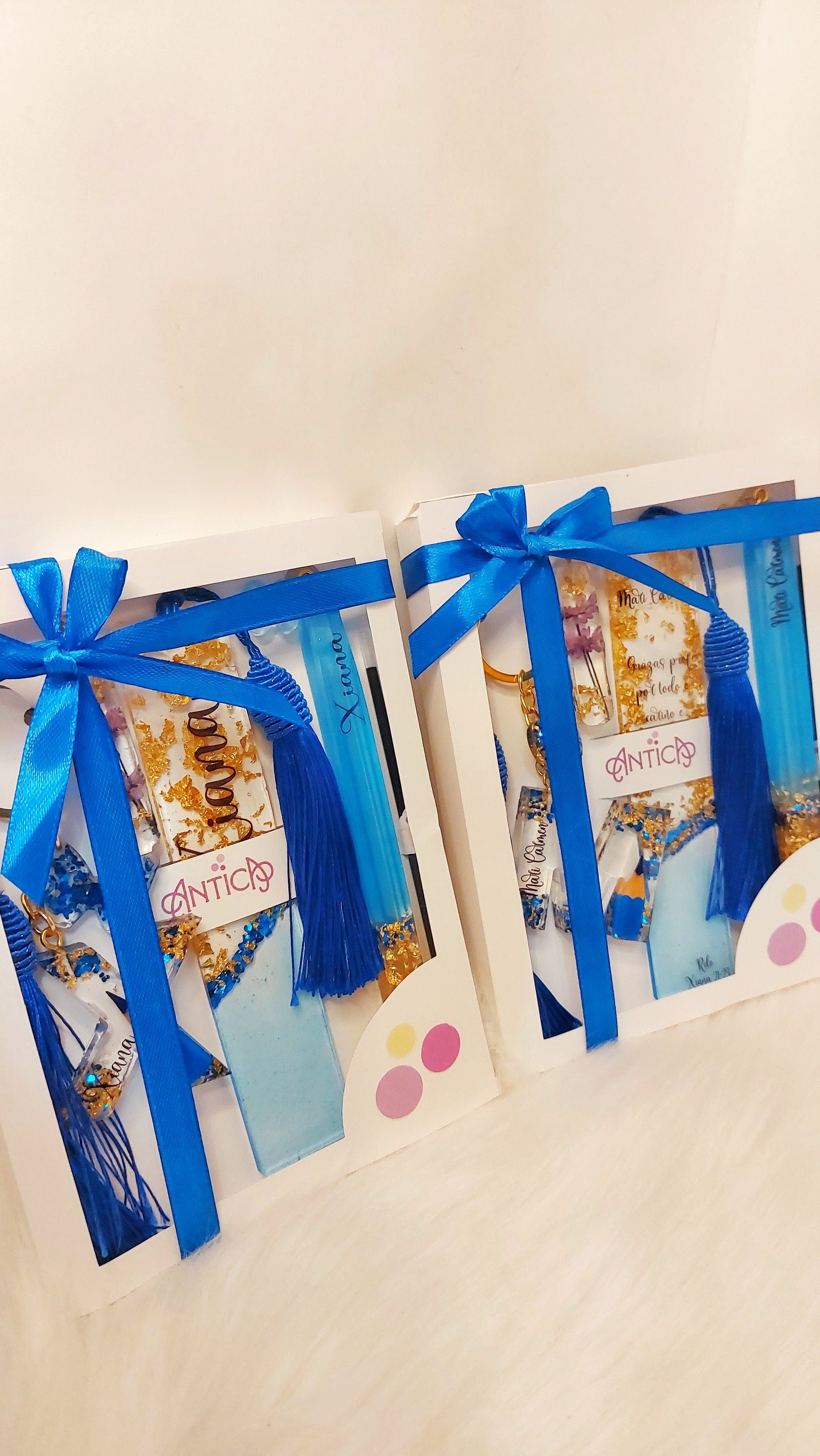 Set Regalo Personalizado para profe en resina.