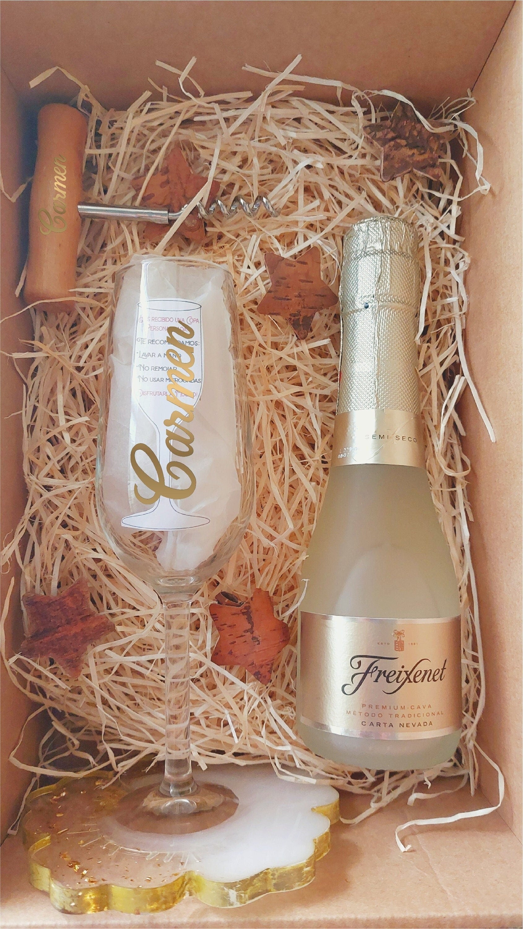 Caja de Brindis personalizada