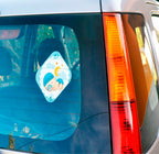 Placa de coche personalizada " Bebe a bordo "