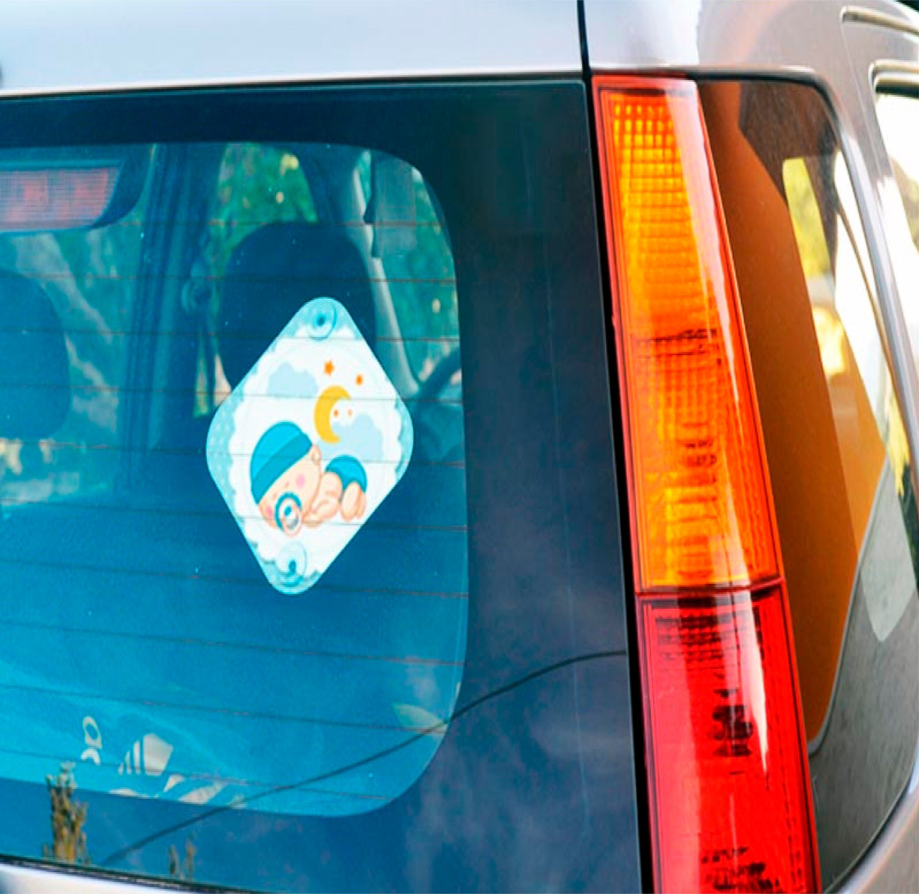 Placa de coche personalizada " Bebe a bordo "