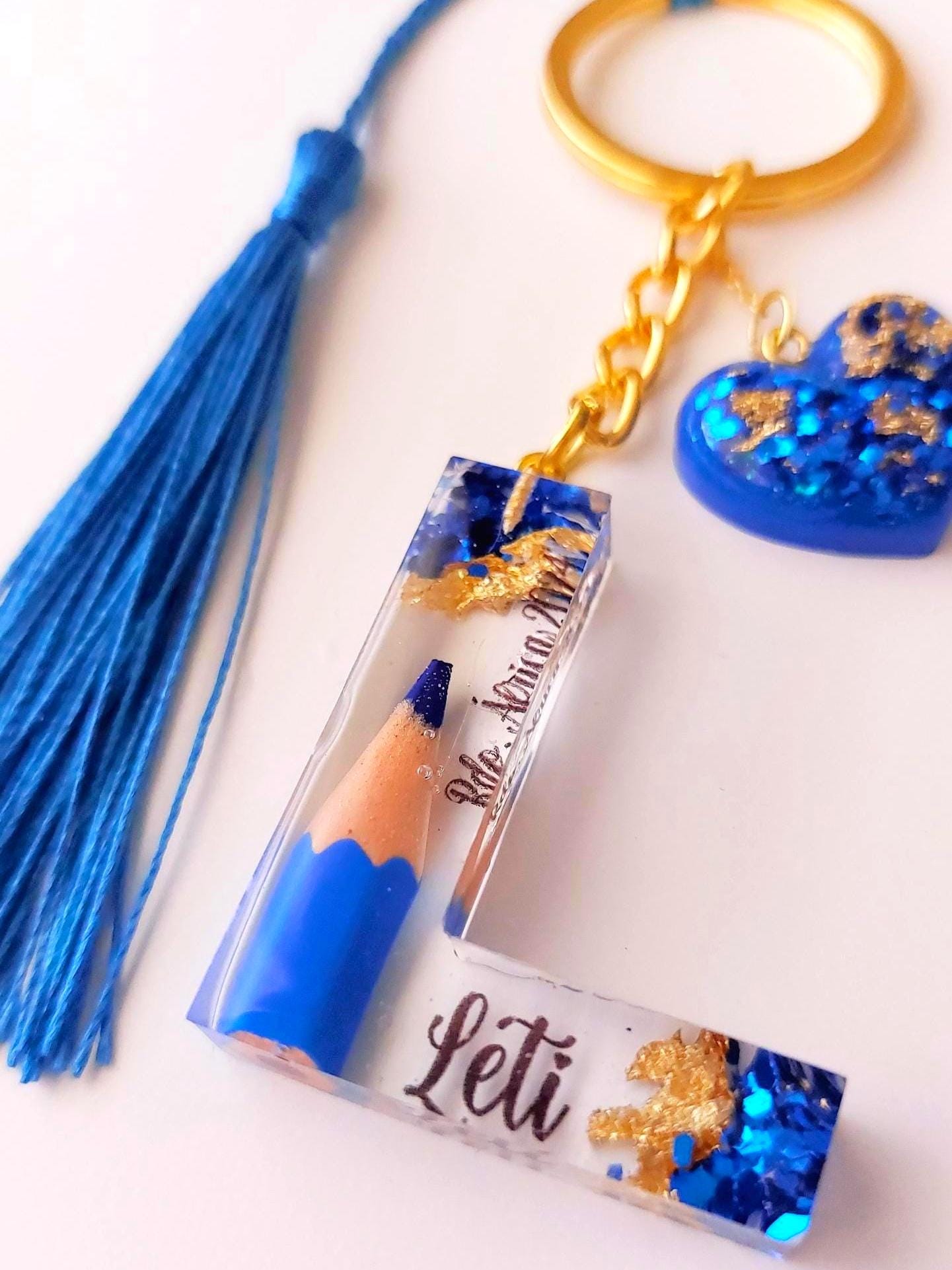Llavero lápiz personalizado