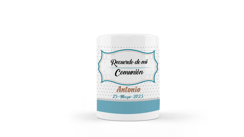 Taza Personalizada de comunión Niño