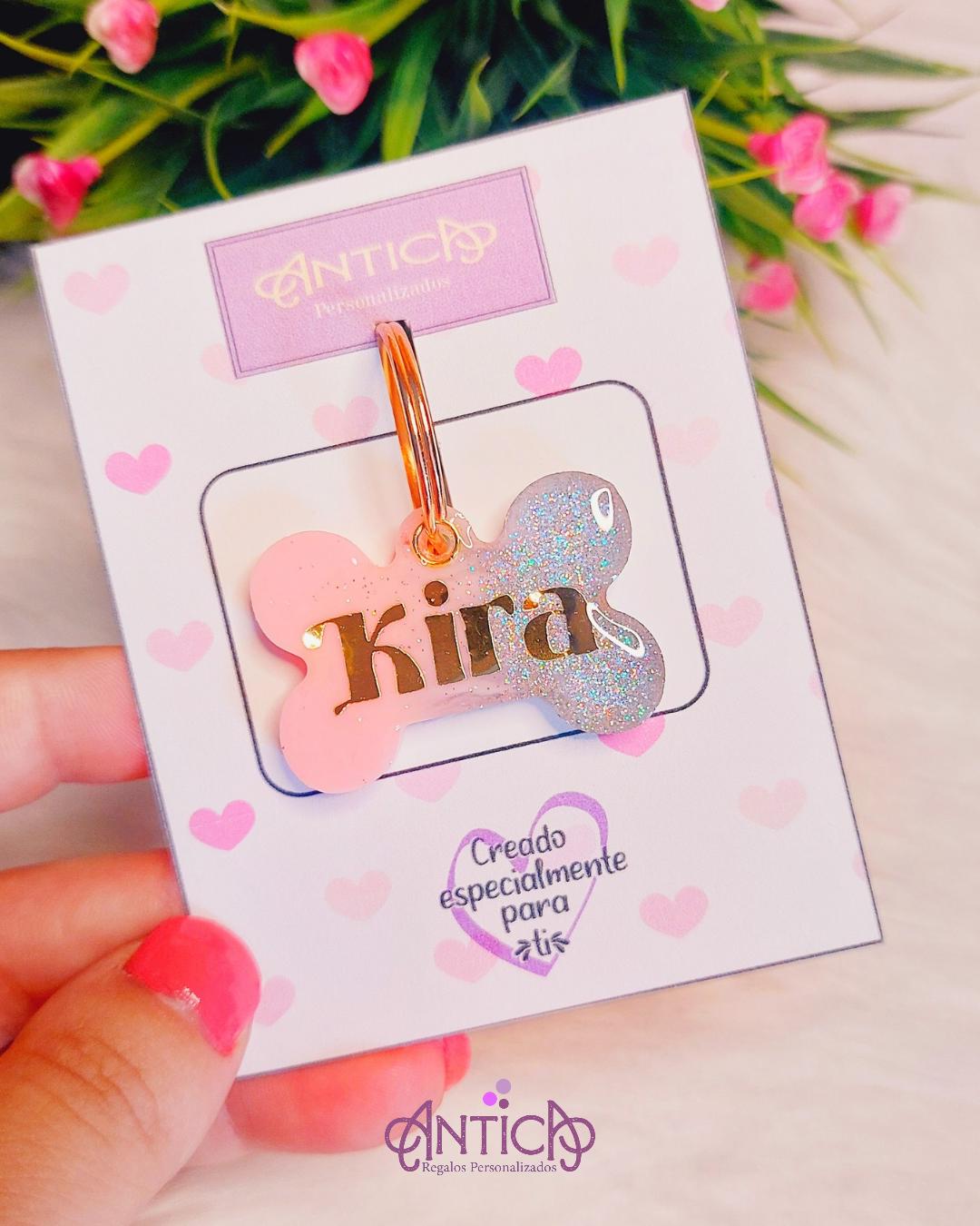 Chapa mascota personalizado