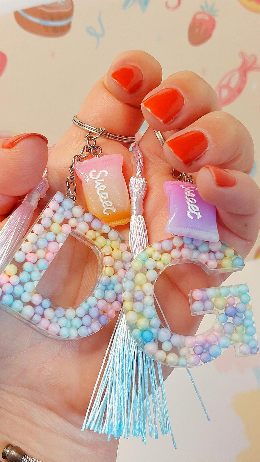 Llavero Personalizado Multicolor
