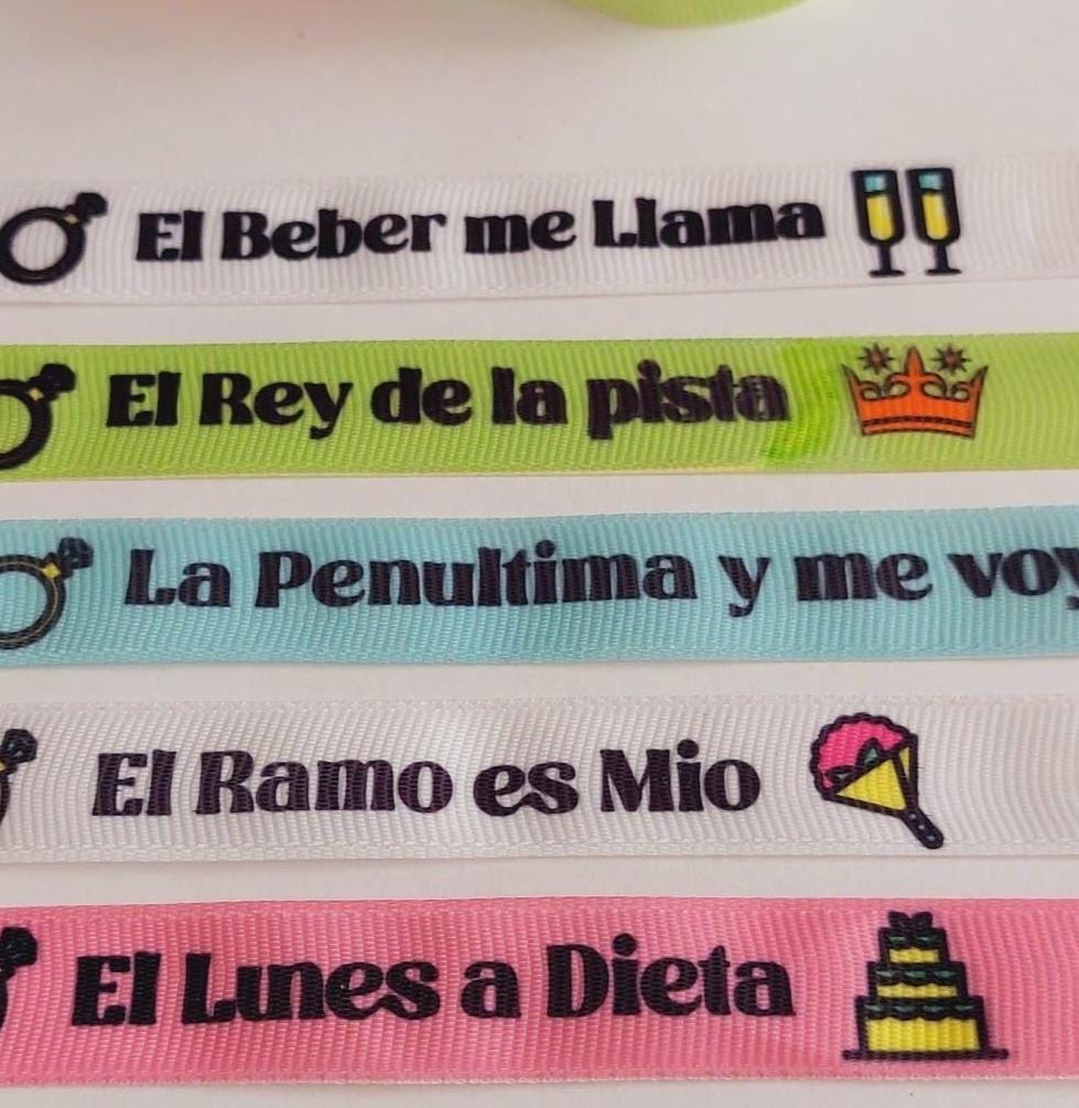 Pulseras + Tarjeta Personalizadas