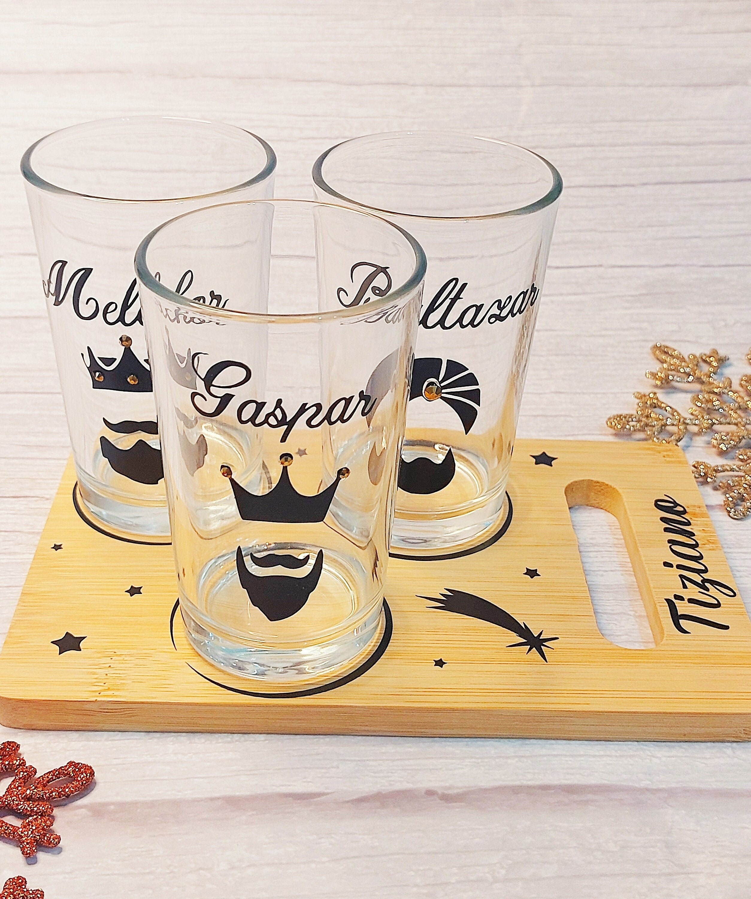 Set vasos para reyes magos