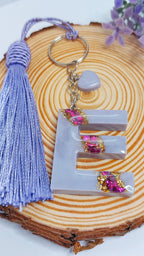 Llavero inicial personalizado