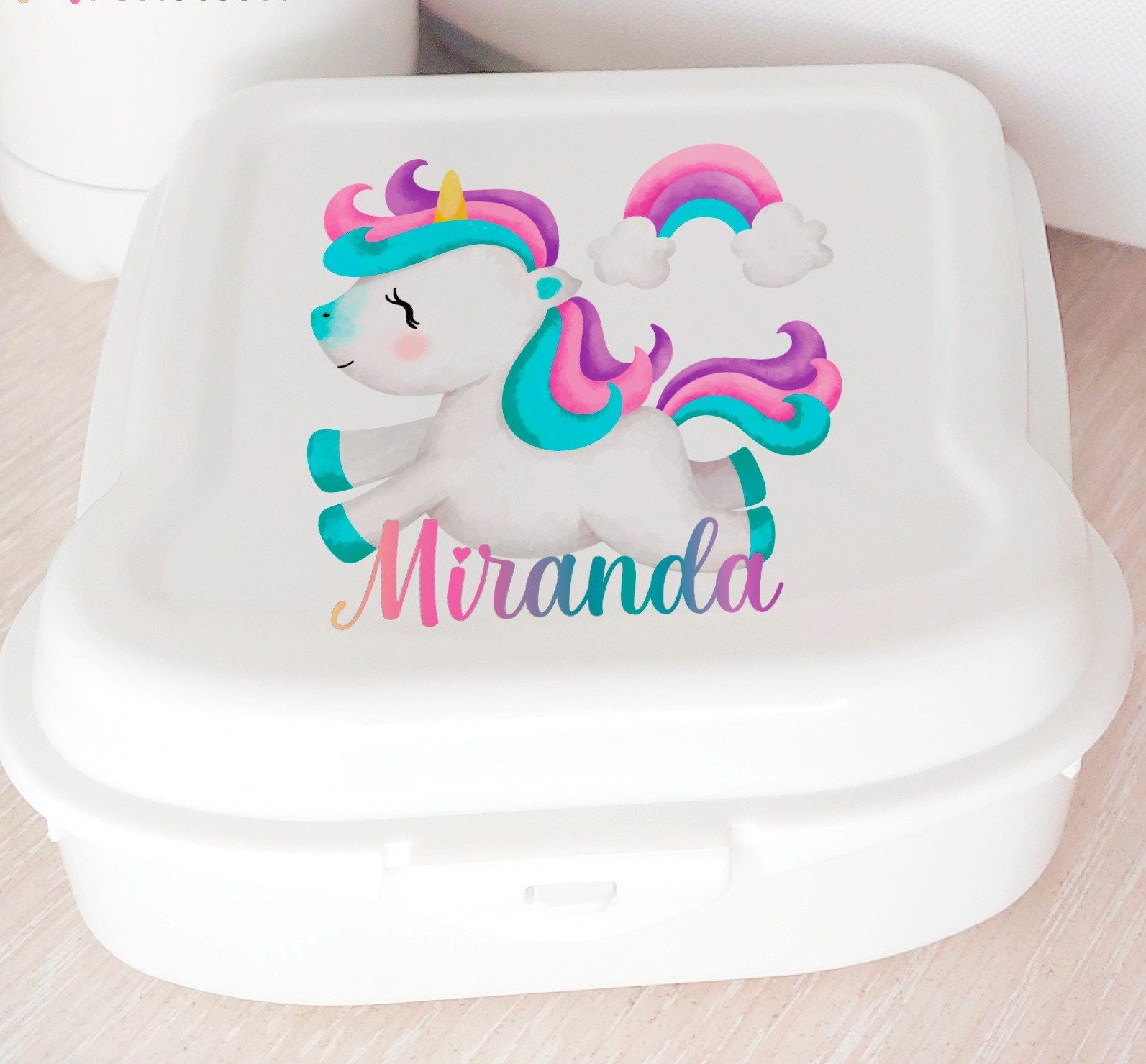 Fiambrera infantil personalizada