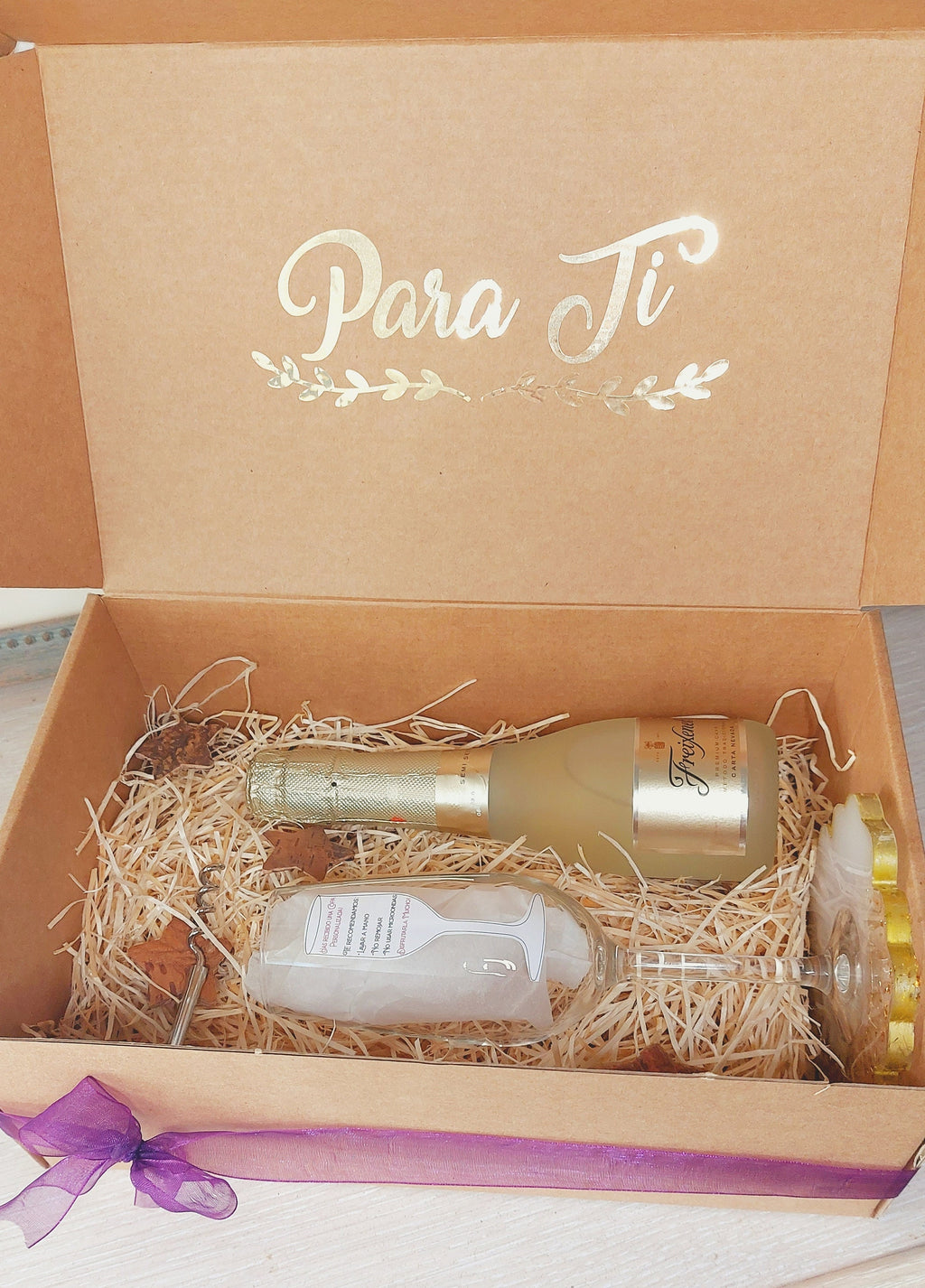 Caja de Brindis personalizada