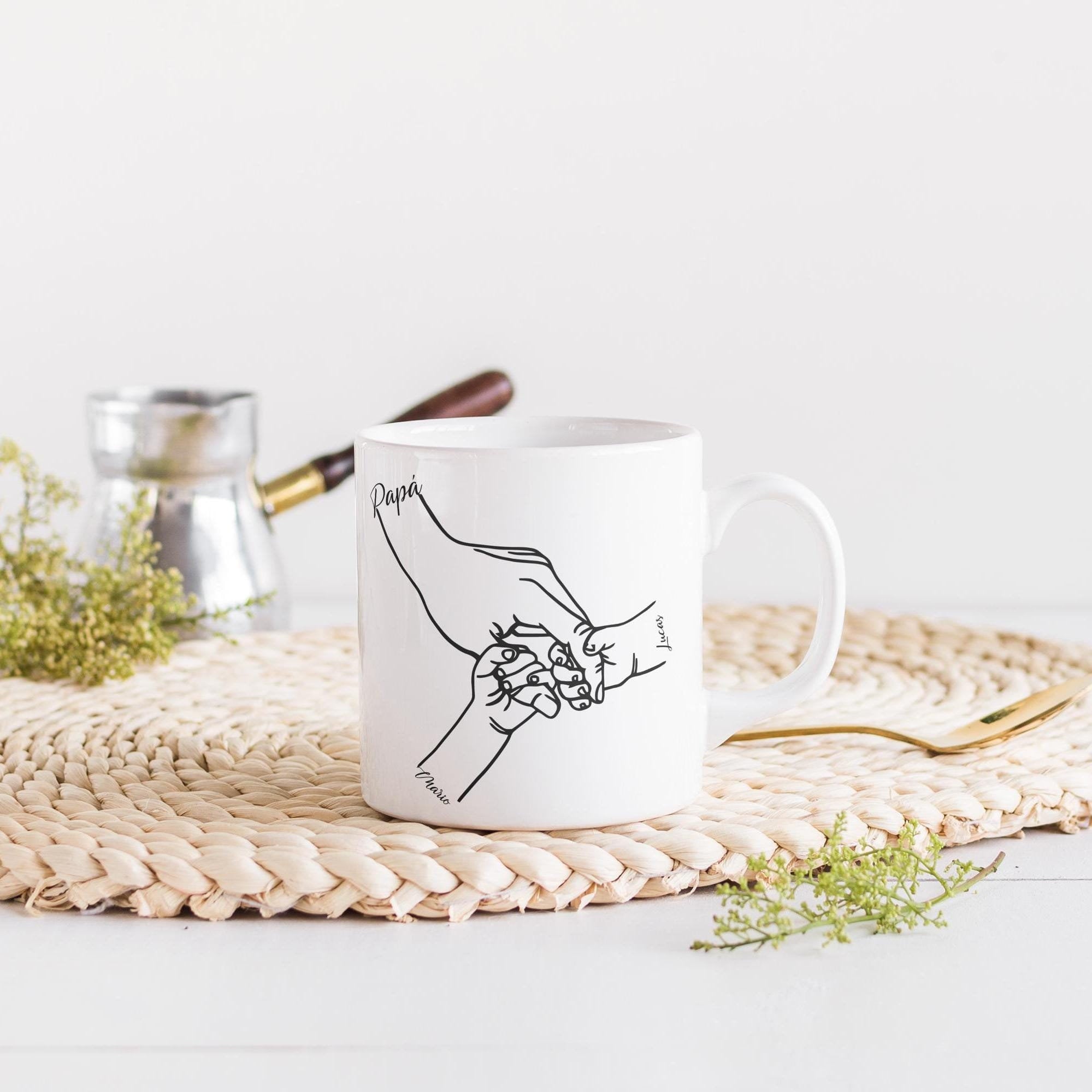 Taza de cerámica personalizada