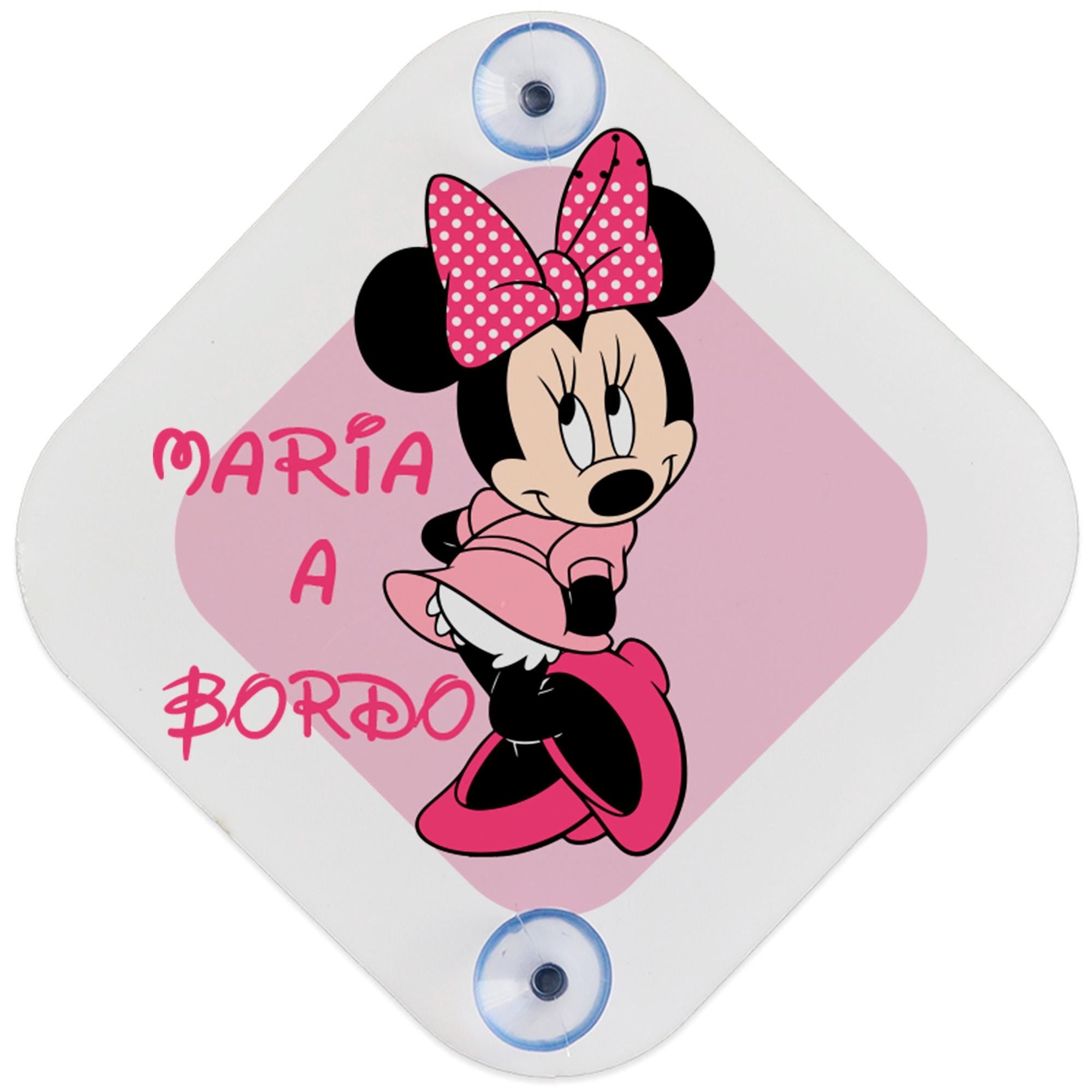 Placa de coche personalizada " Bebe a bordo "