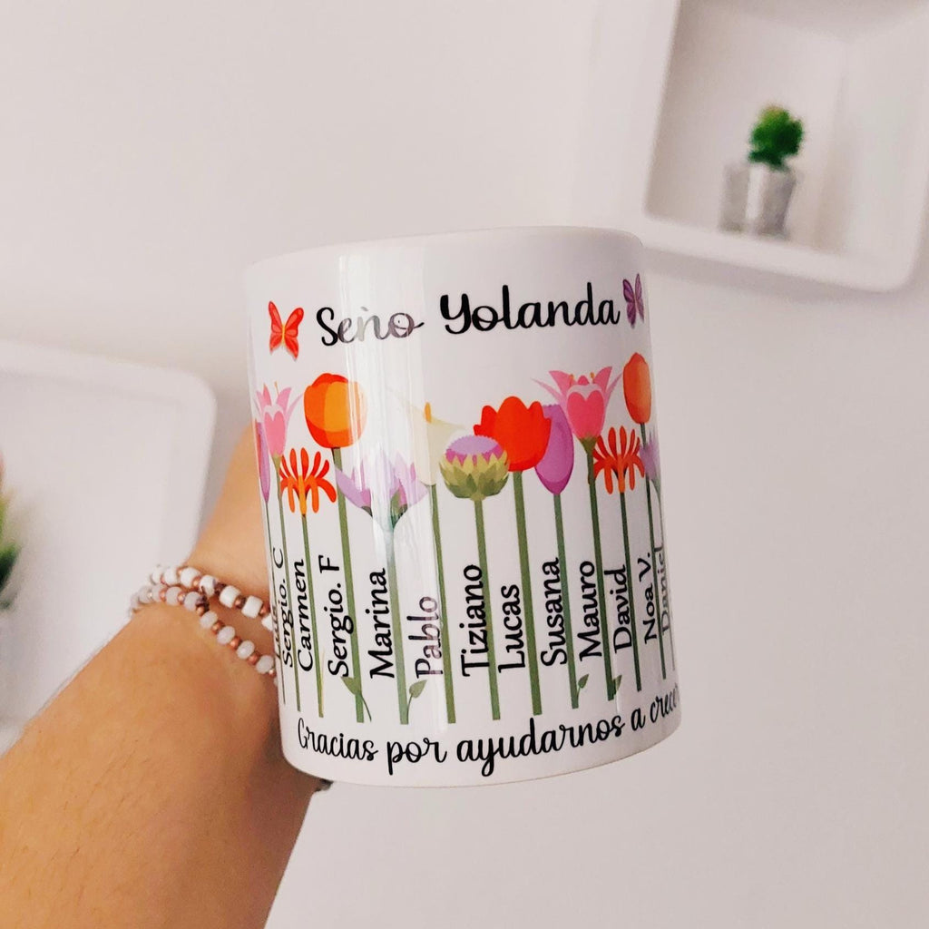 Pack Taza y Botella personalizado para profes