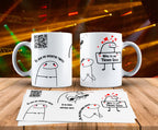 Taza personalizada musical con código QR