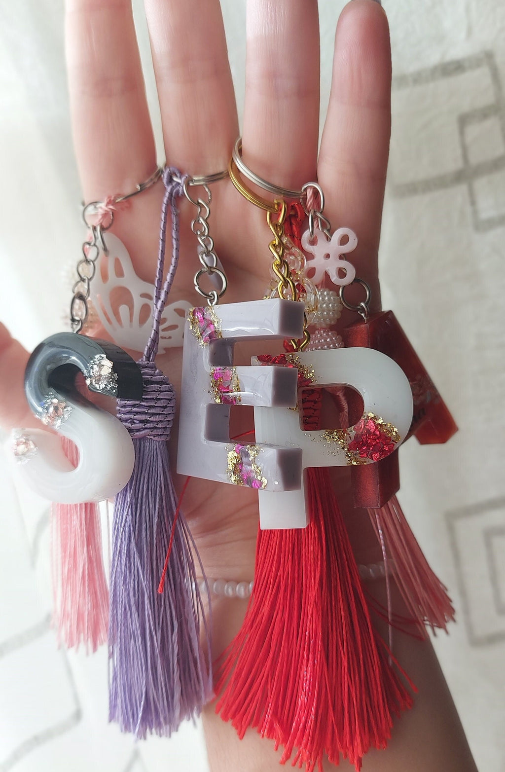 Llavero inicial personalizado