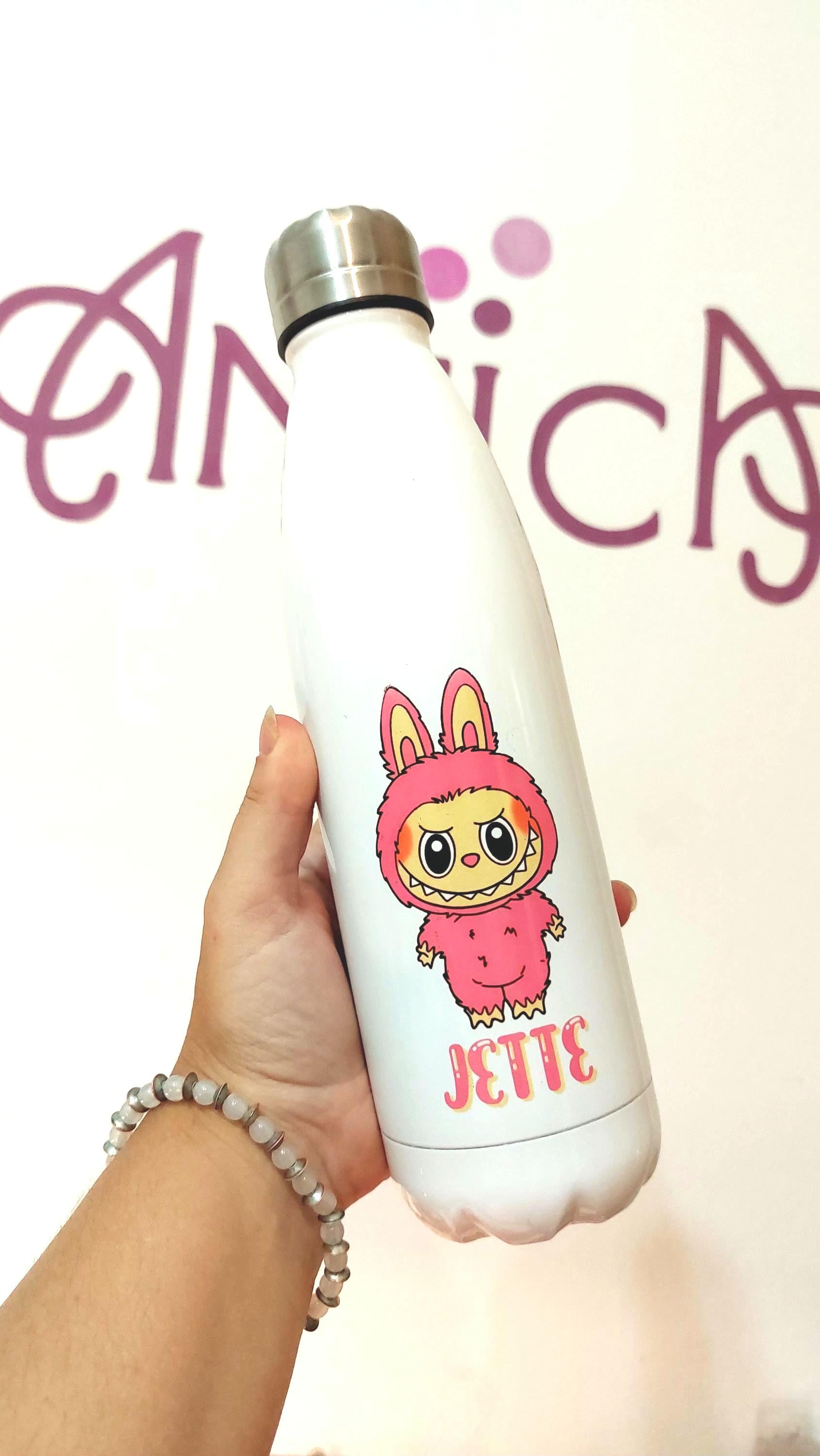 Fiambrera + Botella personalizada infantil Labubu