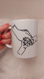 Taza de cerámica personalizada