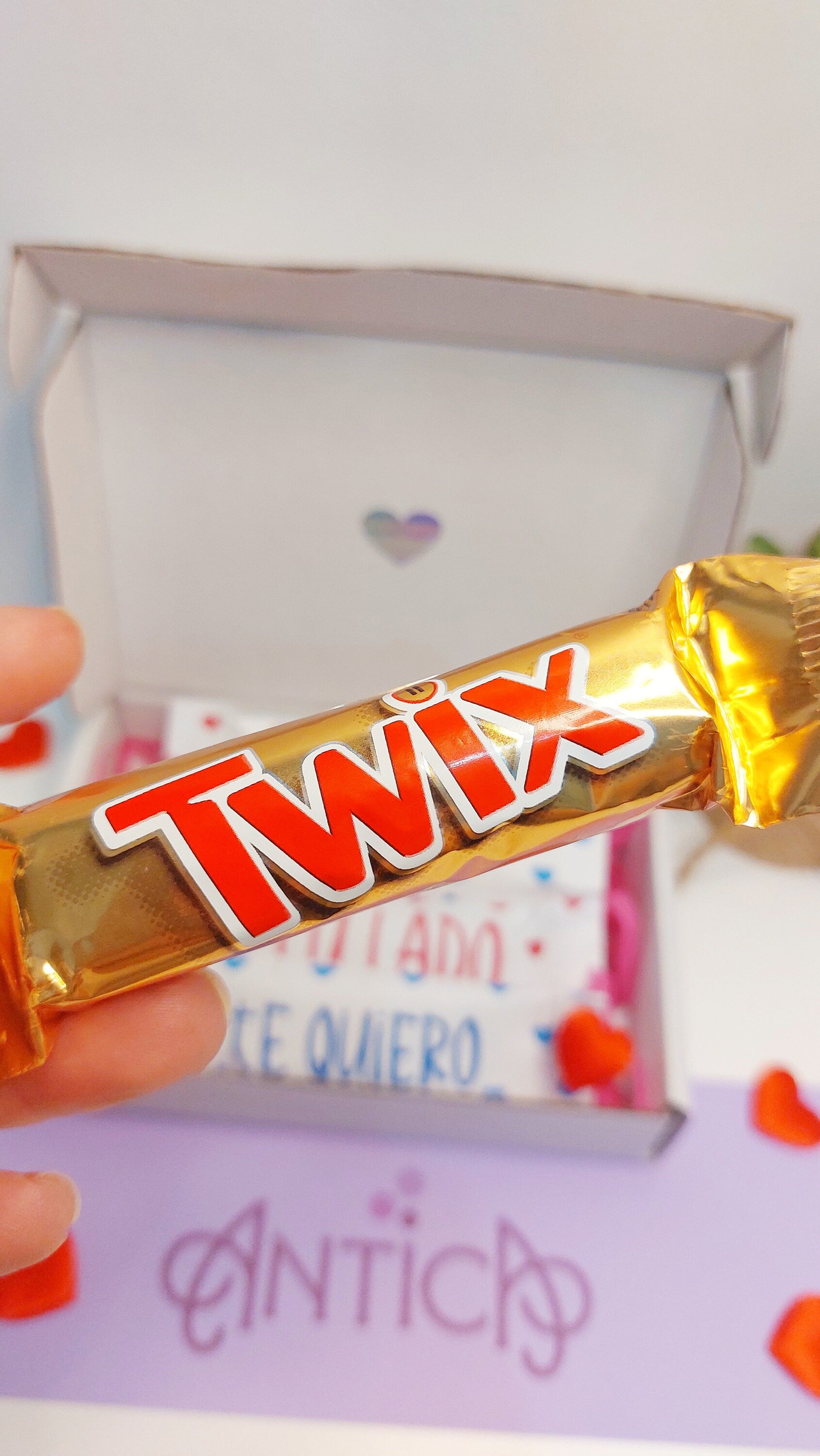 Caja Chocolatinas con Frase