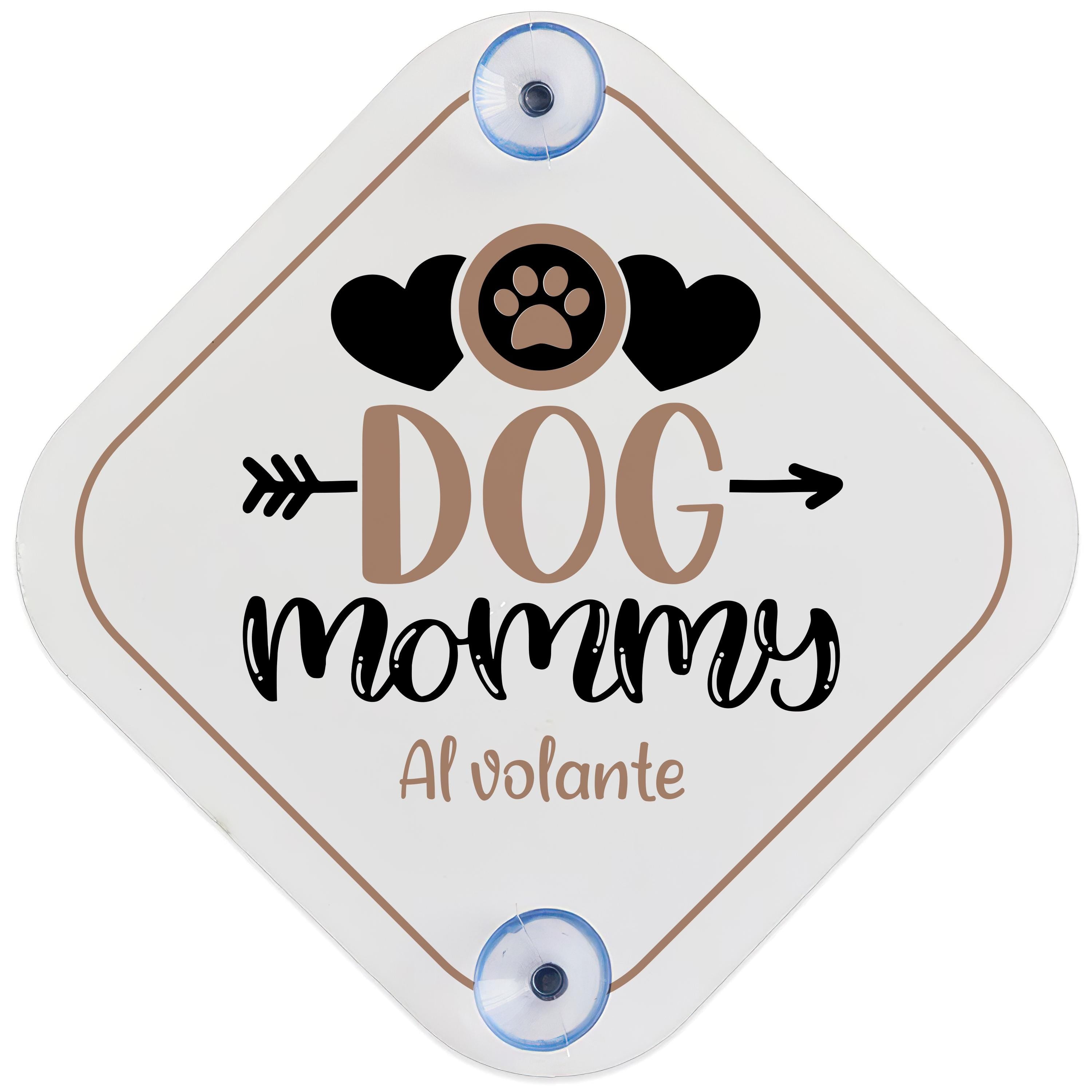 Placa de coche personalizada mascotas