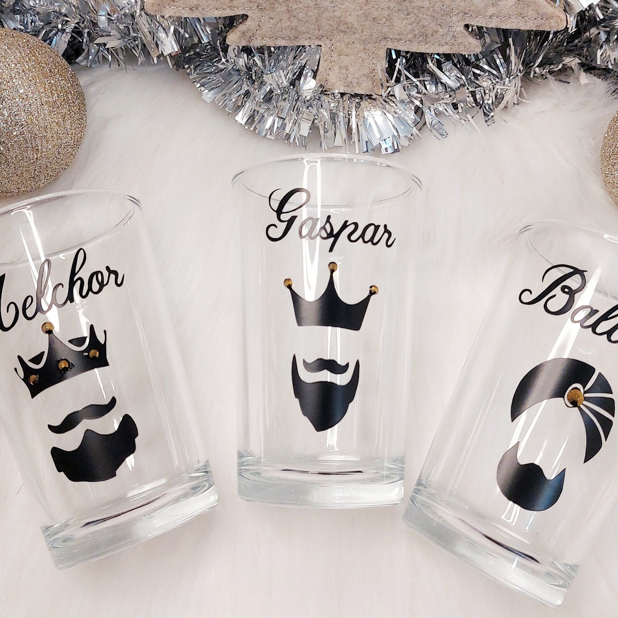 Set vasos para reyes magos