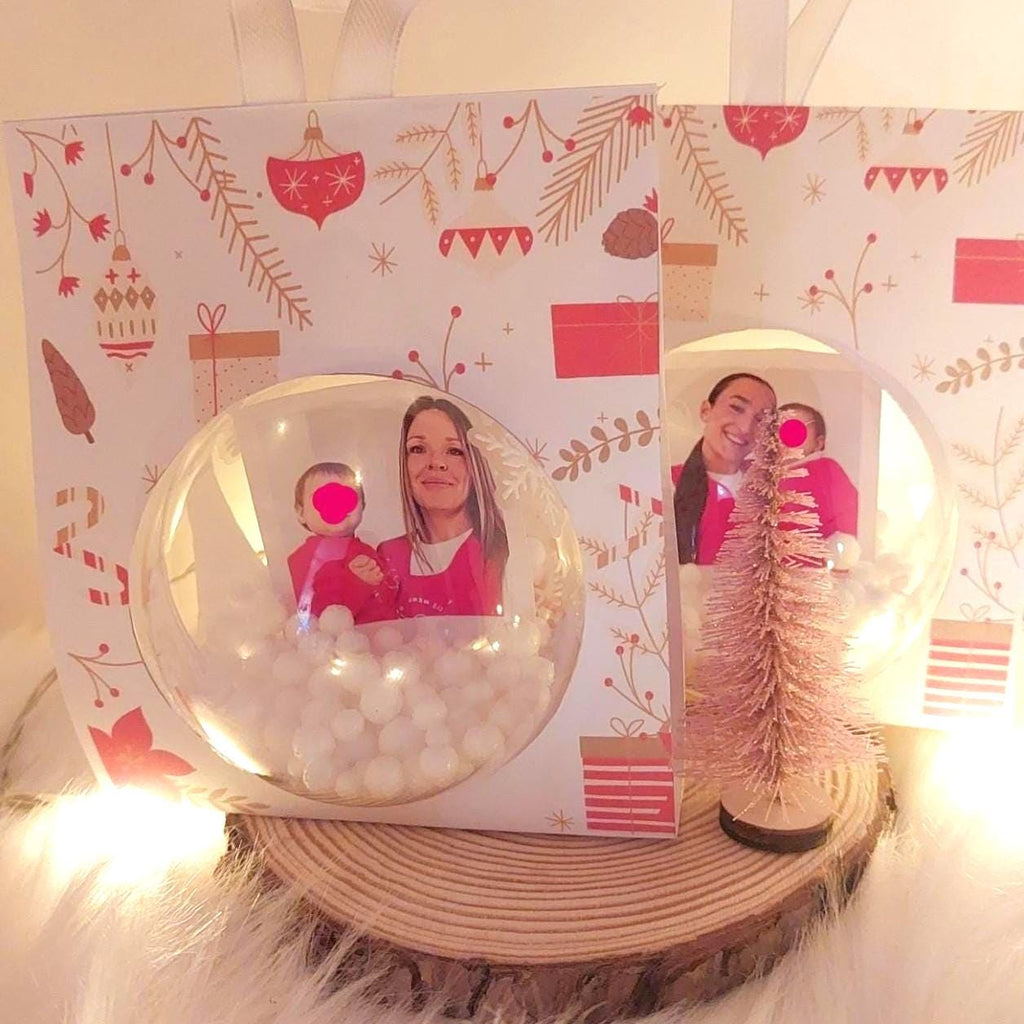 Bola de navidad personalizada con fotografía