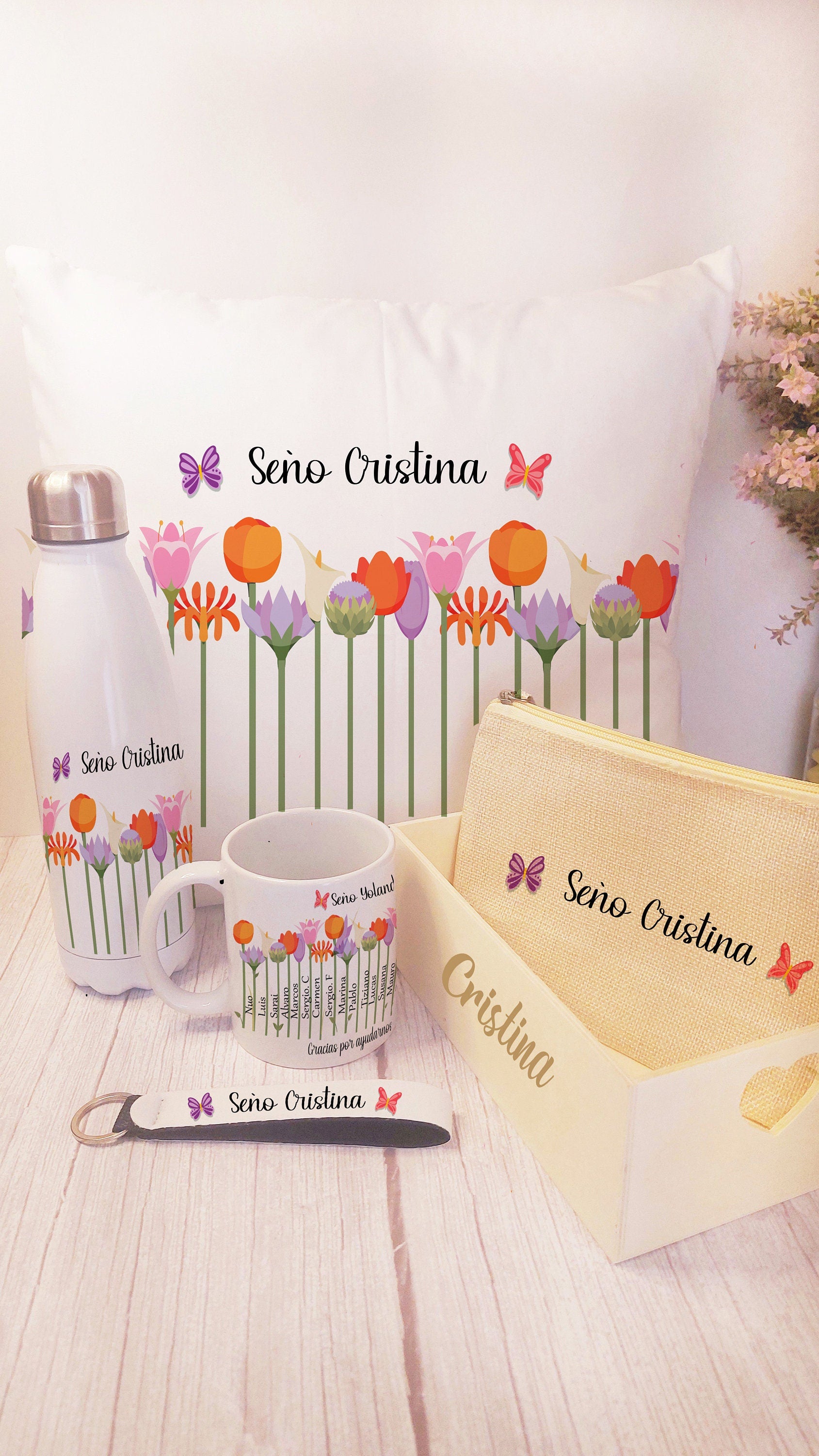 kit completo profesora personalizado