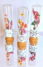 Tubo de Flores Preservadas