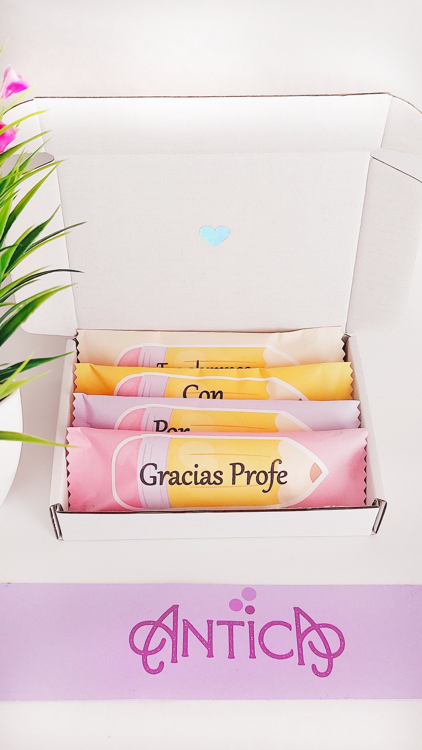 Chocolates con Frases para  profesor