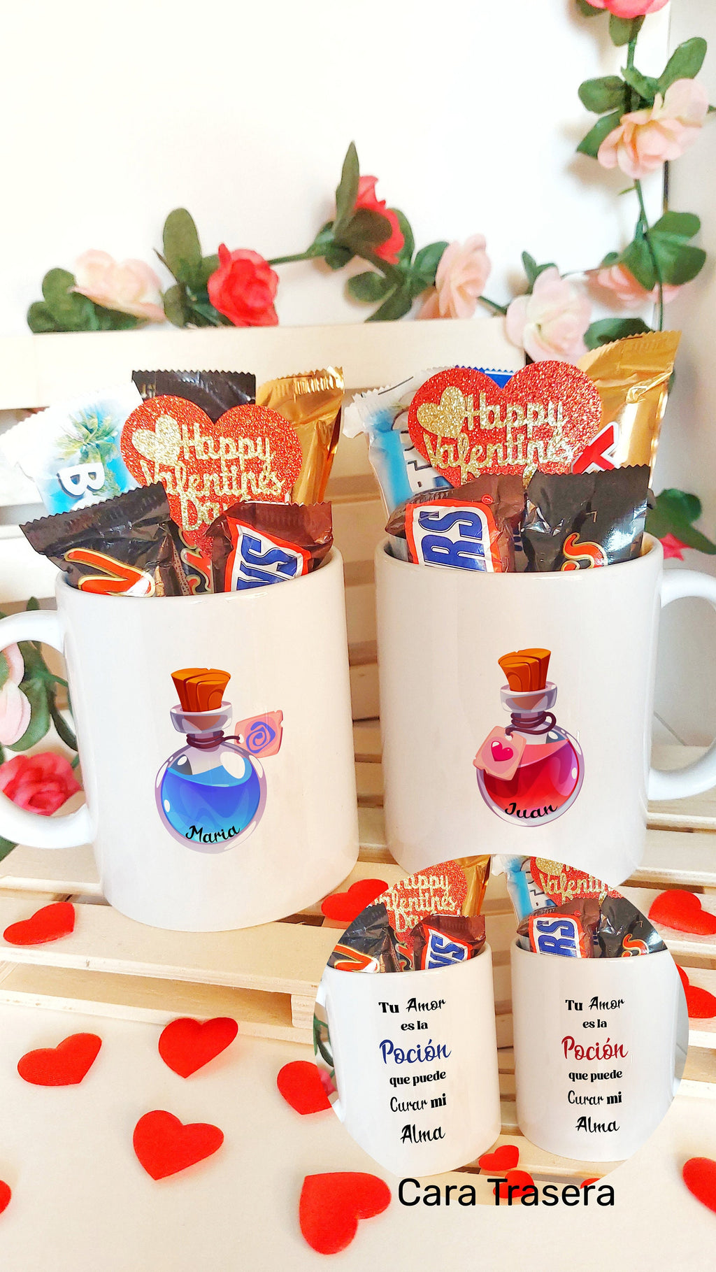 Tazas + Chocolates Personalizado
