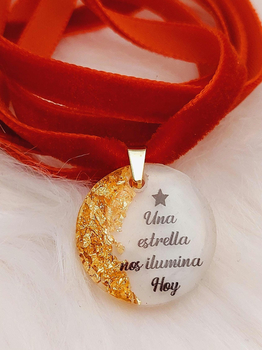 Medalla Recordatorio para ramo de novia