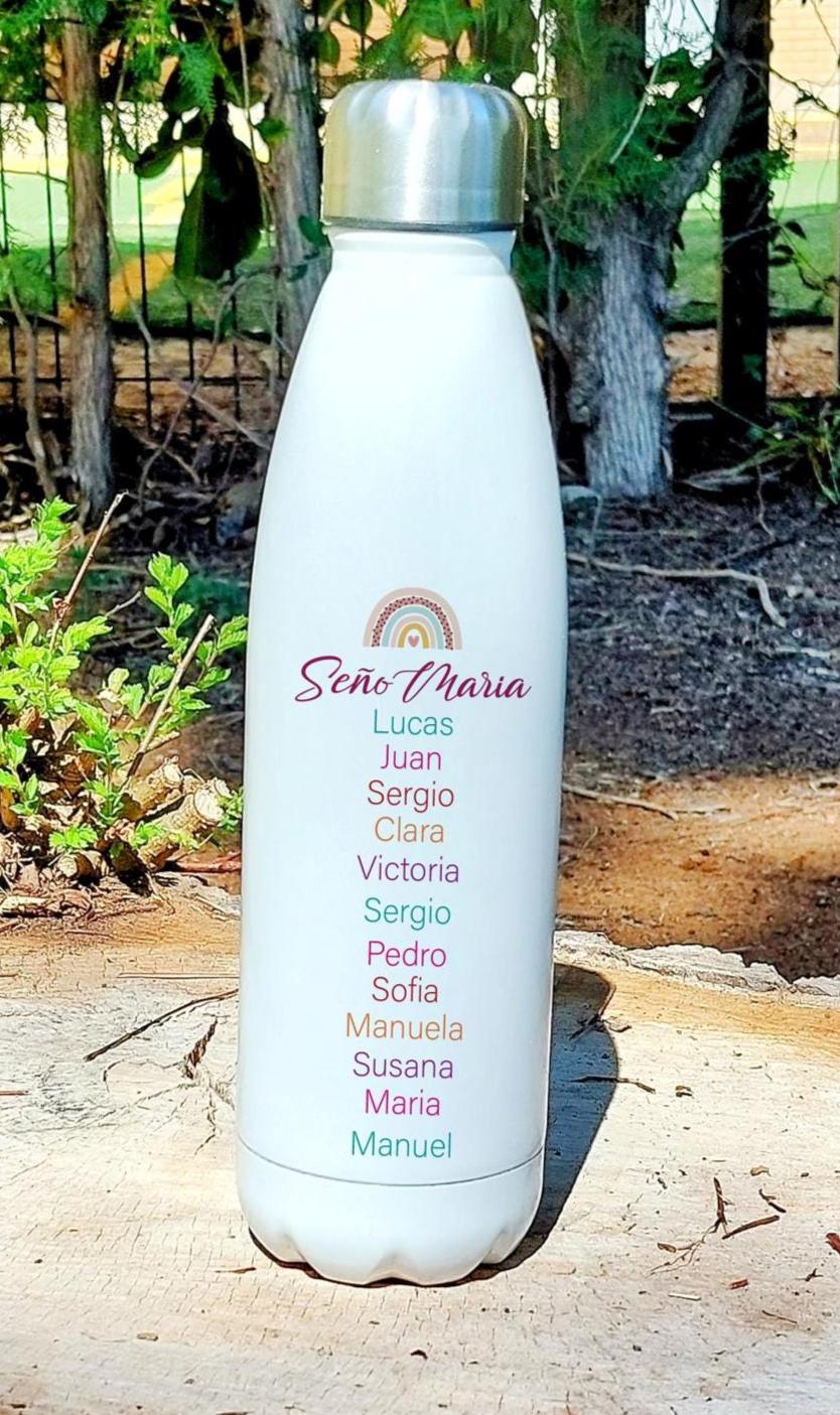 Kit Bolsa de tela y botella personalizada