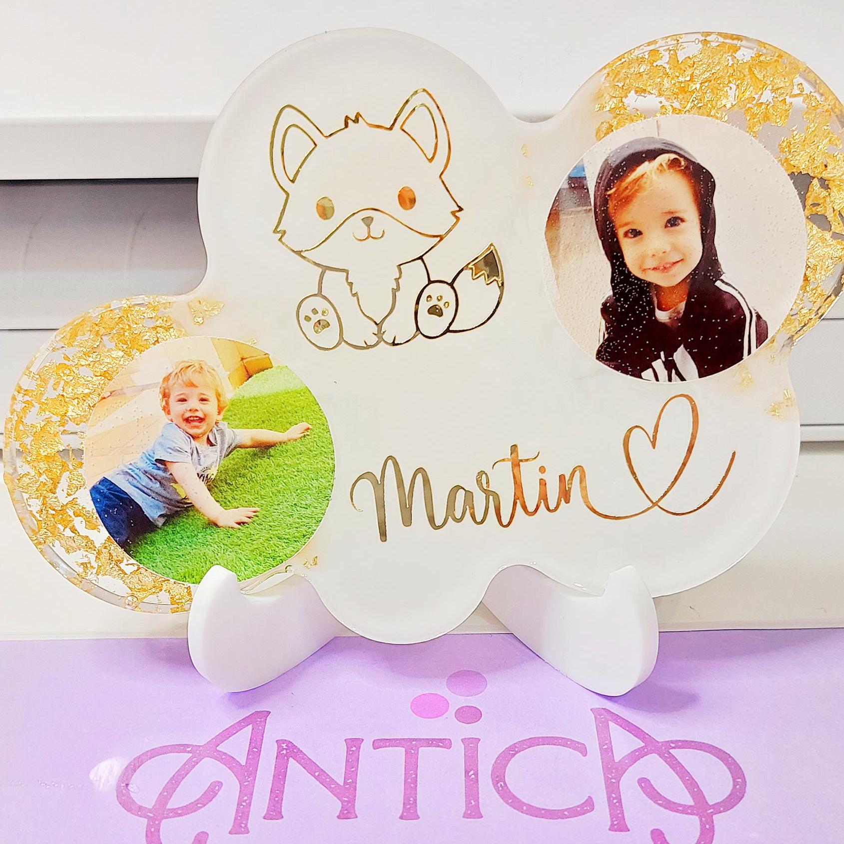 Porta foto infantil personalizado
