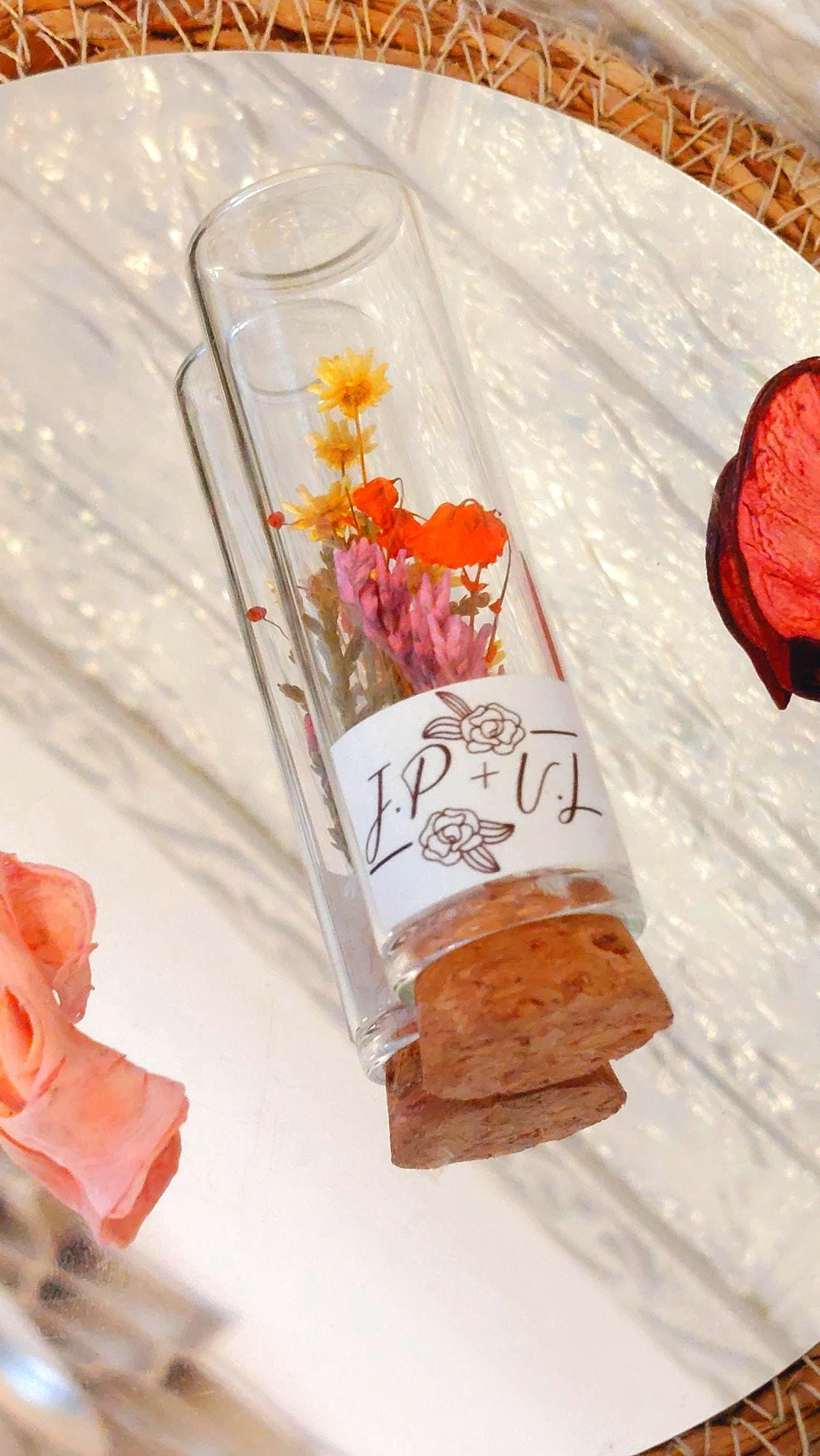 Tubo de Flores Preservadas