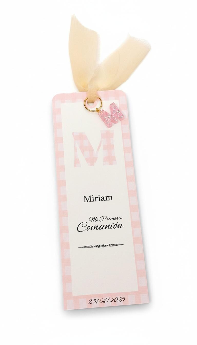 Marcapáginas personalizado
