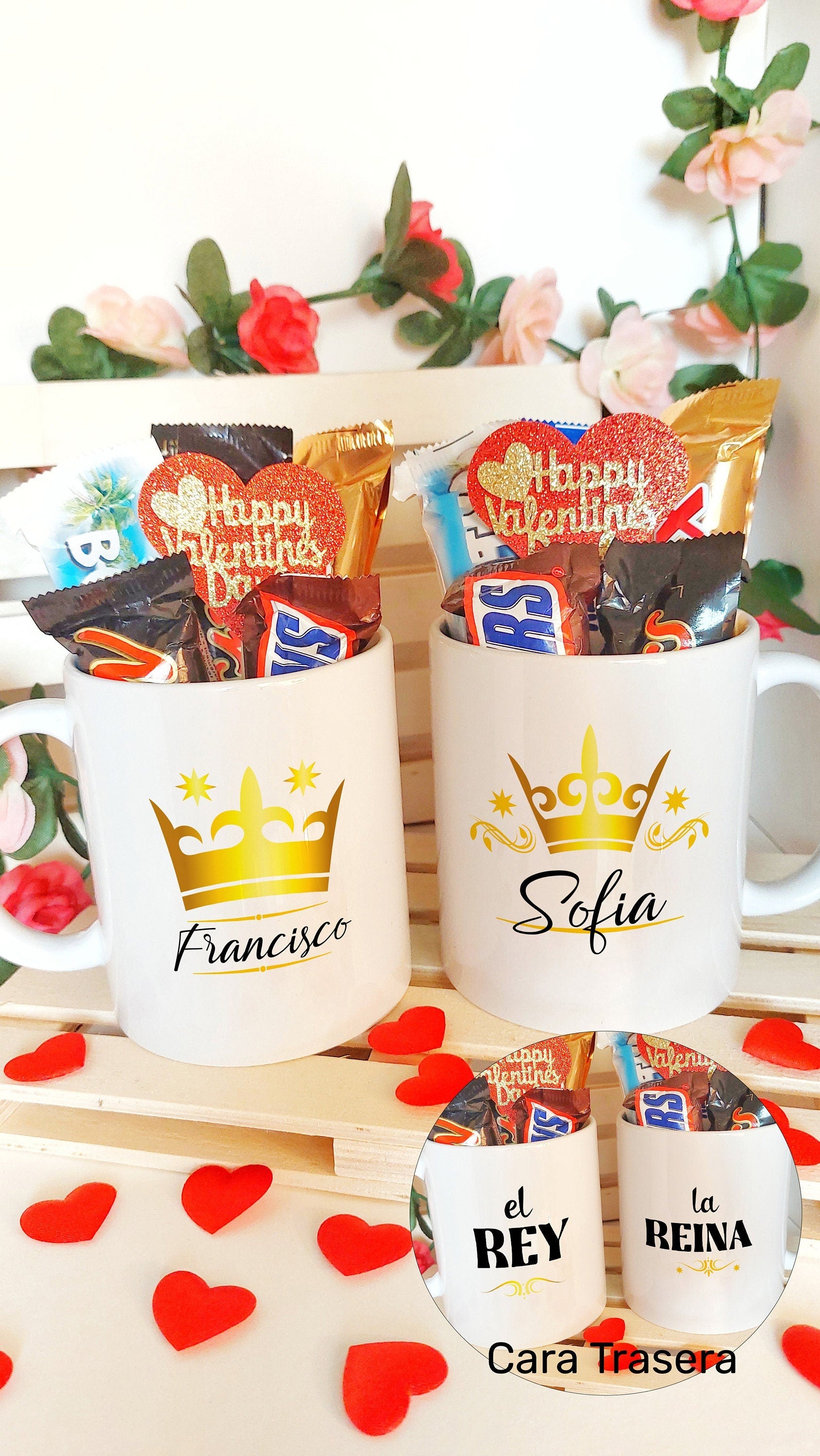 Tazas + Chocolates Personalizado