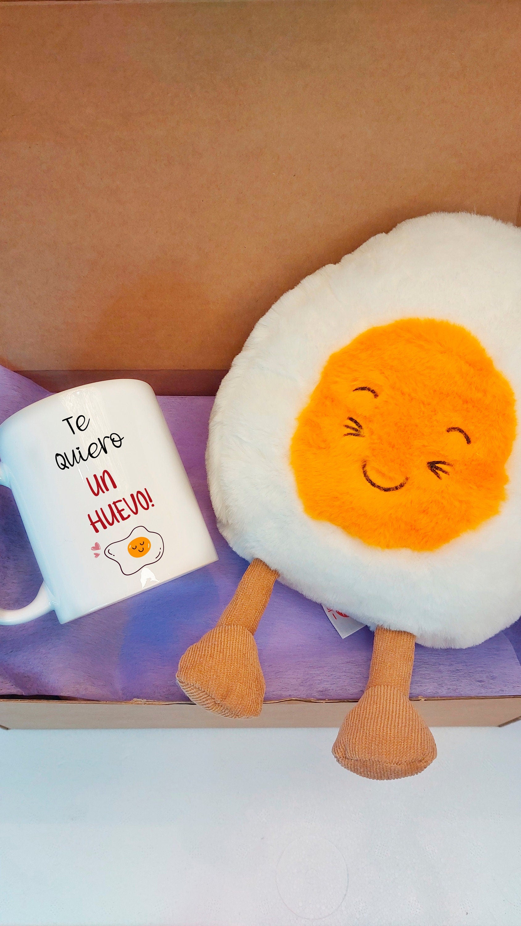 Taza con Peluche en caja regalo