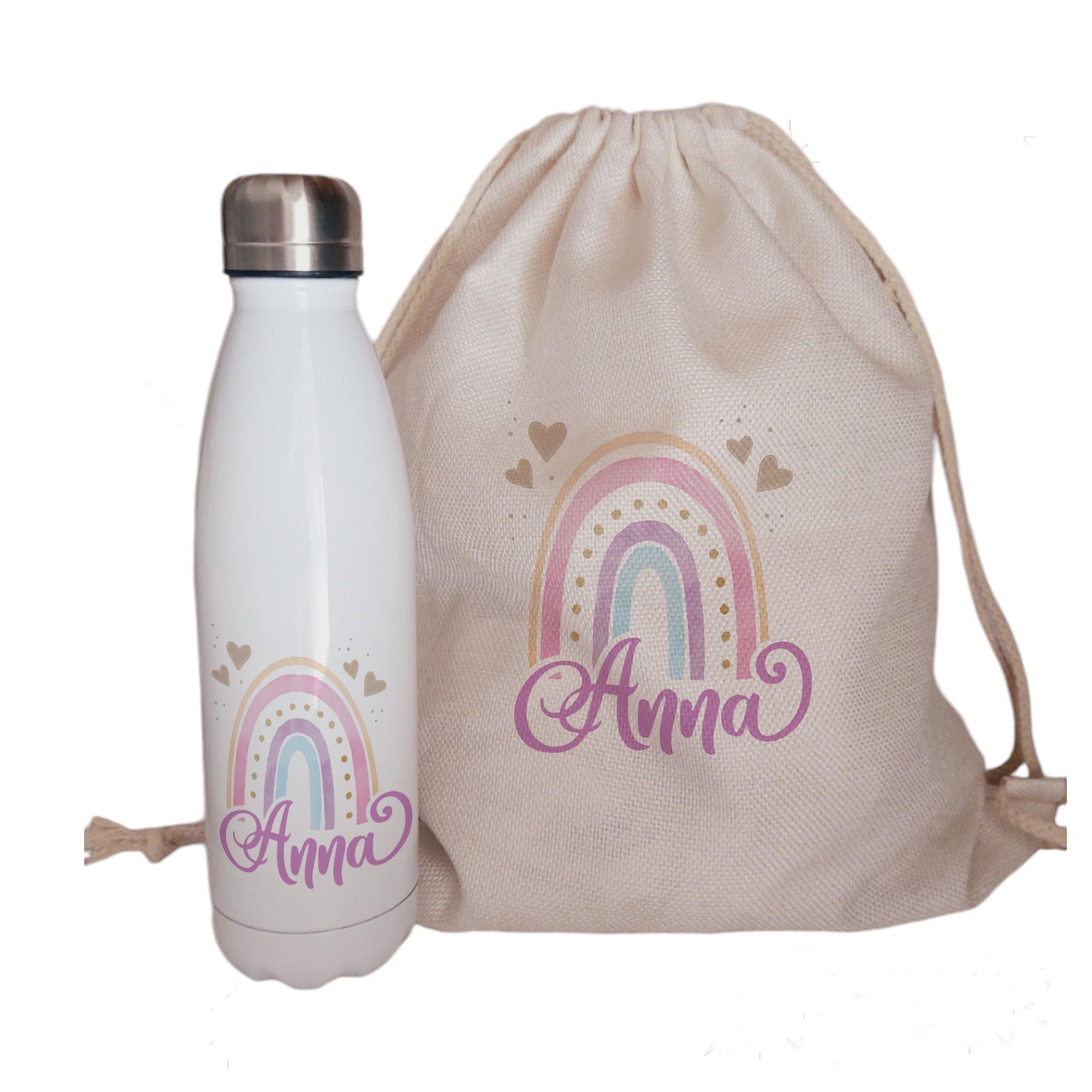 Mochila y Botella personalizada