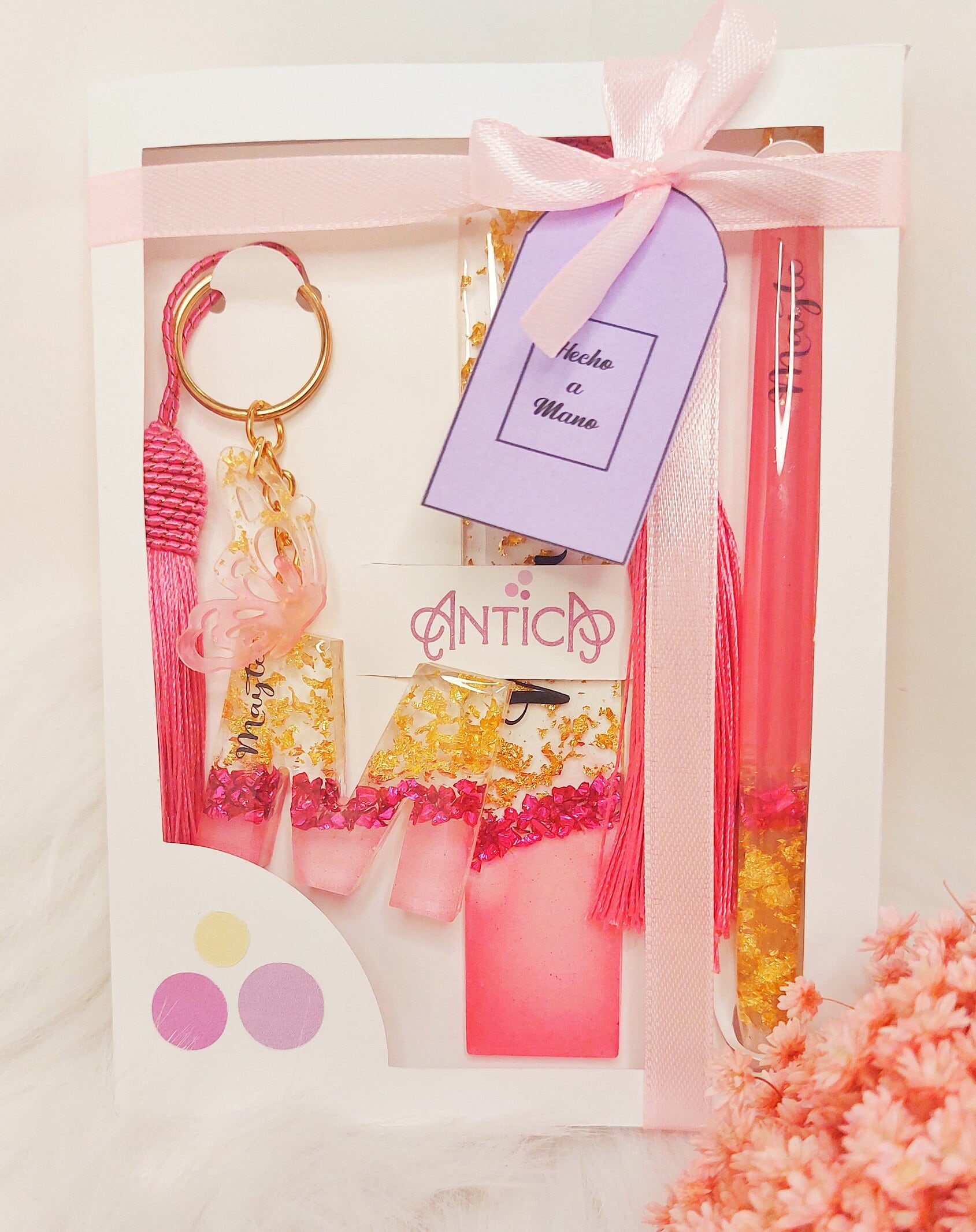 Set Regalo Personalizado en Resina