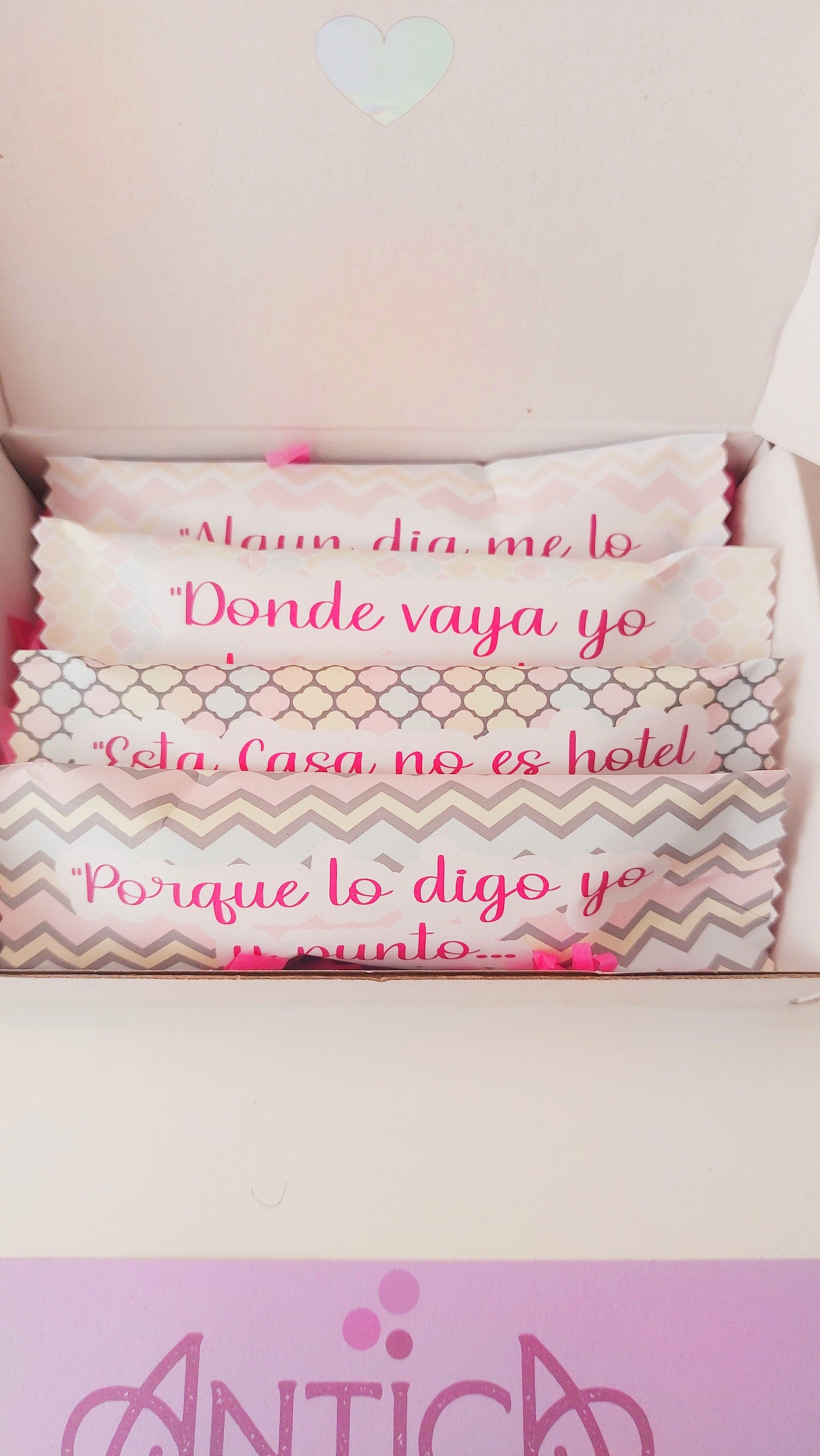 Caja Chocolatinas para Regalo día de la Madre.