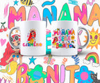 Karol G Taza Personalizada Mañana será bonito