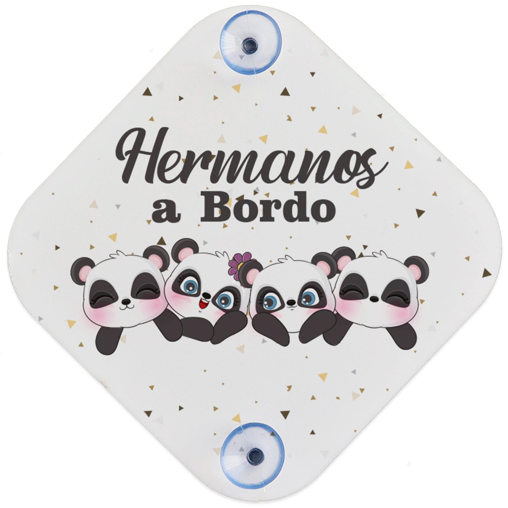 Placa de coche personalizada " Bebe a bordo "