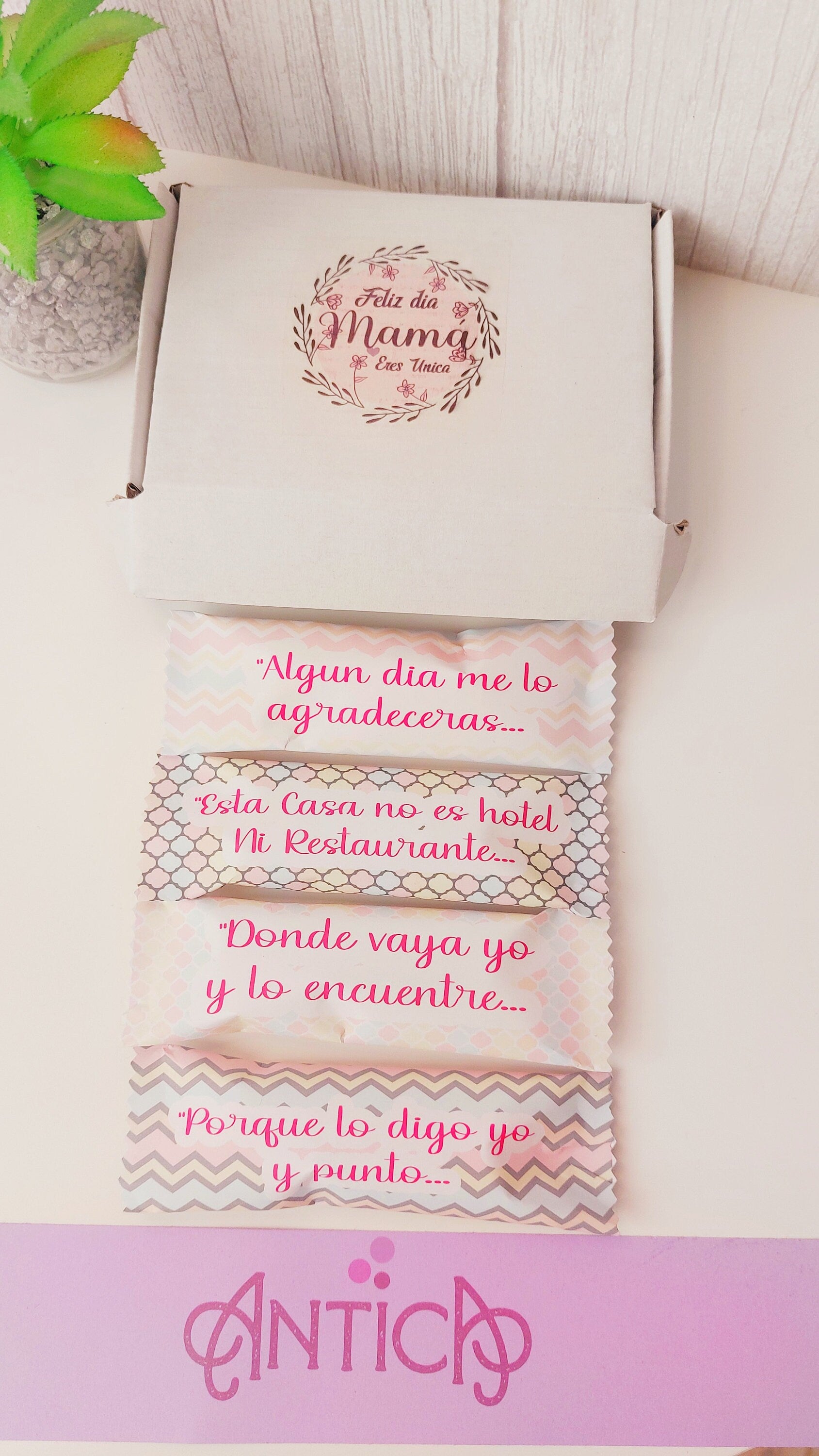 Caja Chocolatinas para Regalo día de la Madre.