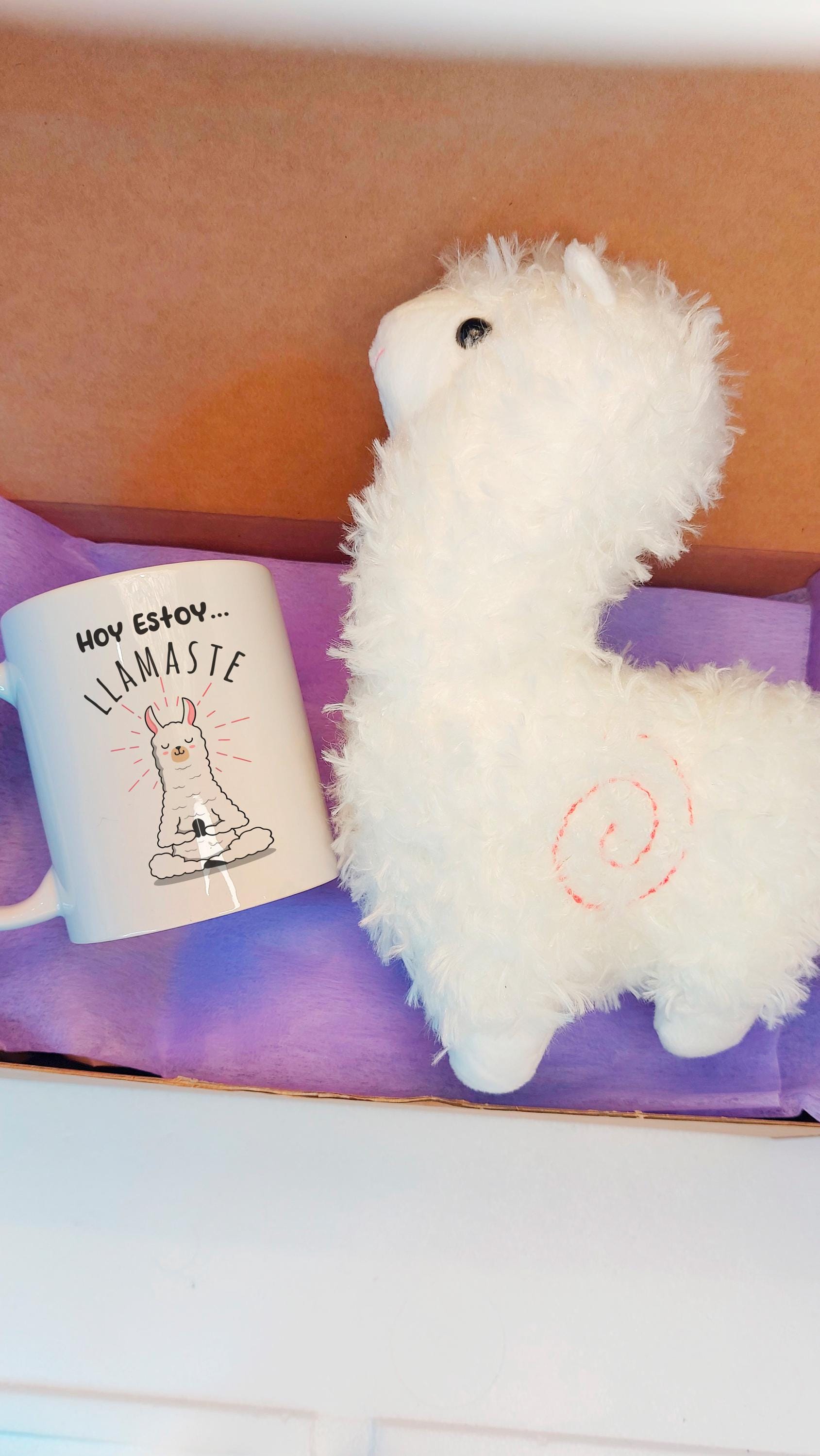 Taza + Peluche en caja regalo Llama