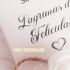 Pañuelos “Lágrimas de Felicidad” personalizados